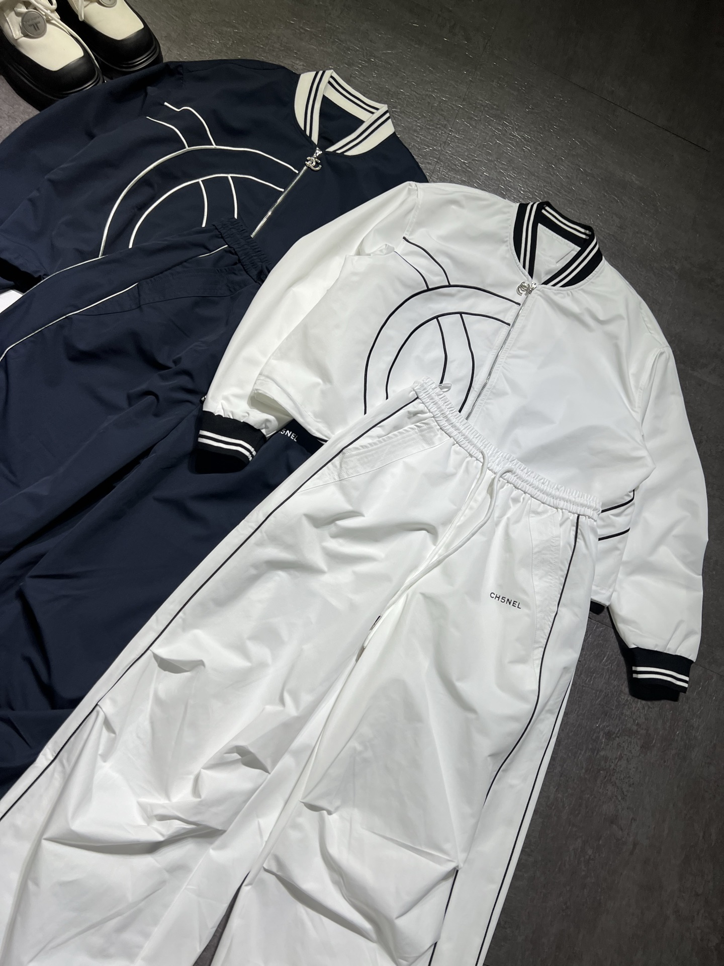 Chanel Women's Casual Tracksuit Set, Drawstring Closure, S-M-L Sizes 4 i1754805926288 1092 0 3