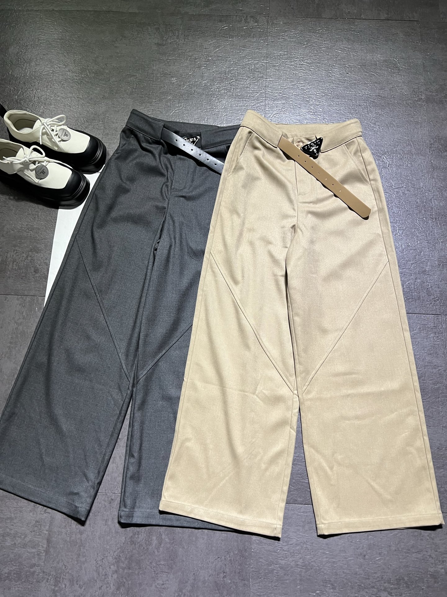 “Designer Single-Size Female Suit: Pants, Belts, Stylist, Colored Ocean, SMLs – Packaging Details” - 图片 4