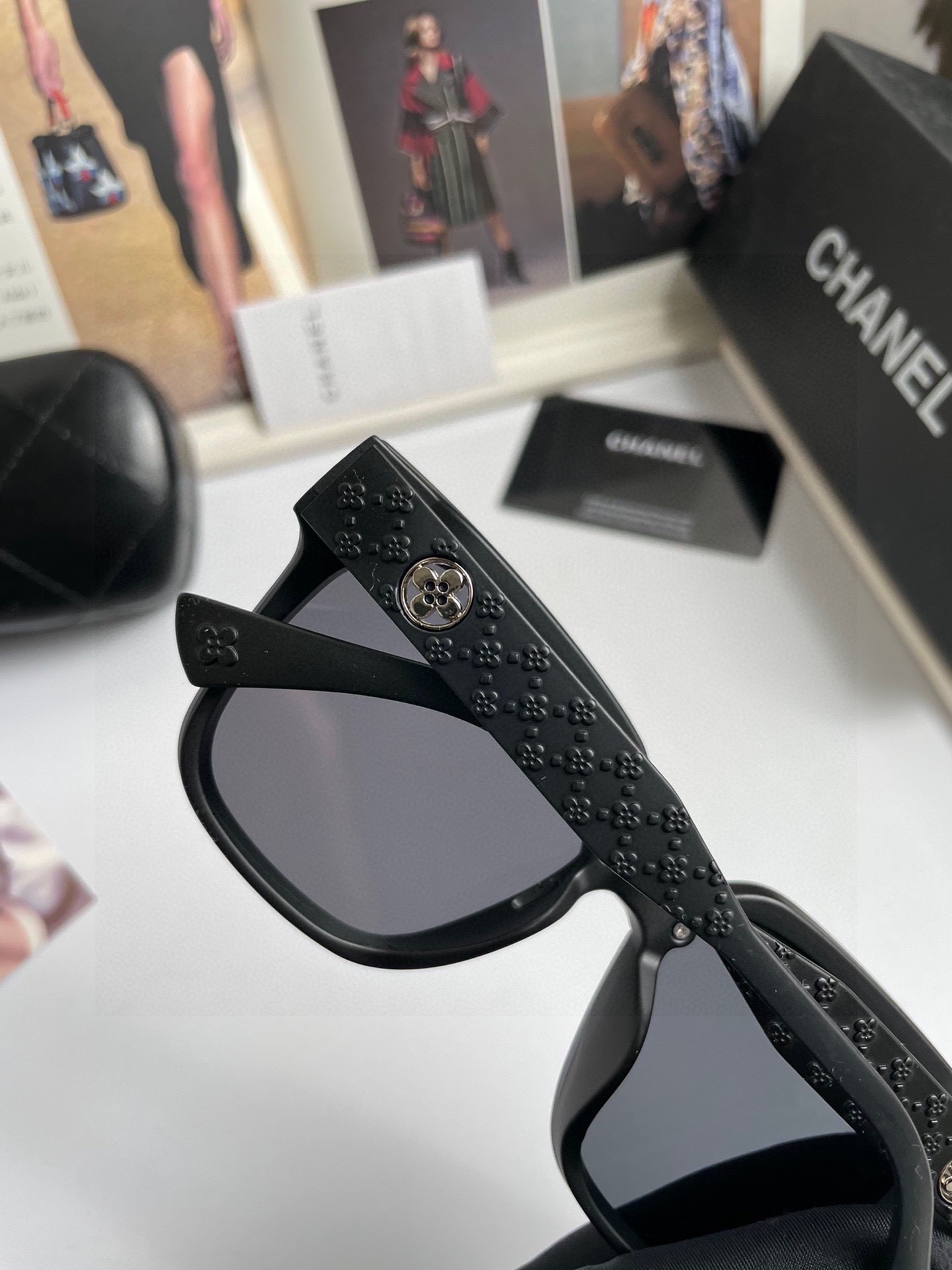 新款CHANEL香奈儿原单品质女士偏光太阳镜TR90材质进口宝丽来高清偏光镜片官网同步发售时尚大气出行必