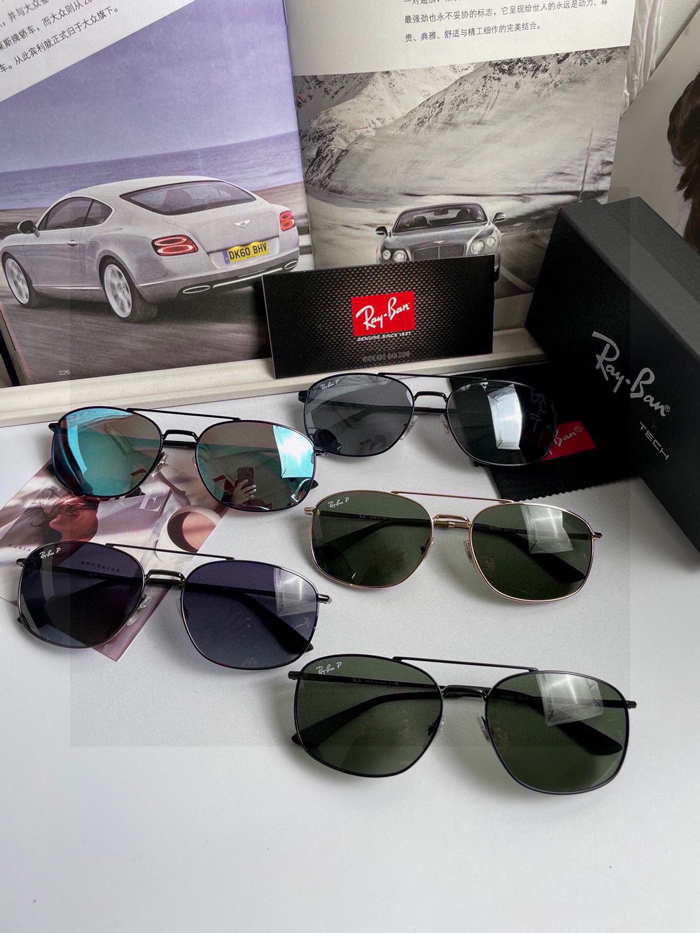 NO:267151,.New brand Ray.Ban high-quality men's polarized sunglasses made of imported Polaroid polarized lenses and imported stainless steel alloy frames, excellent texture, essential for men to drive. Glasses, sunglasses, glasses19860909.新款品牌雷朋Ray.Ban高品质男士偏光太阳镜 材质进口宝丽来偏光镜片、进口不锈钢合金镜框,质感超赞,男士开车必备品.眼镜墨镜太阳镜,眼镜,glasses