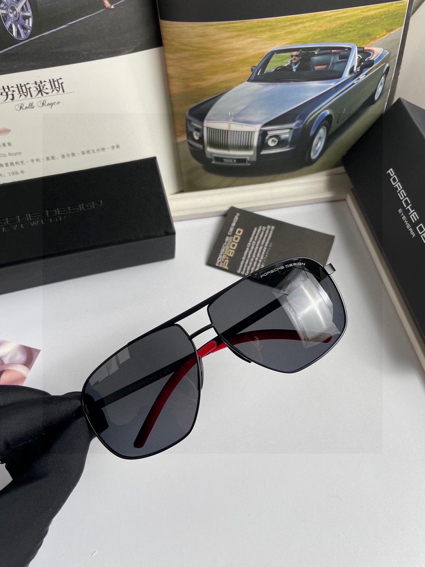 High-Quality Men’s Lighted Sunglasses with Imported Materials: Polly-Ray Mirrors, Stainless Steel Alloyed Legs. - 图片 6