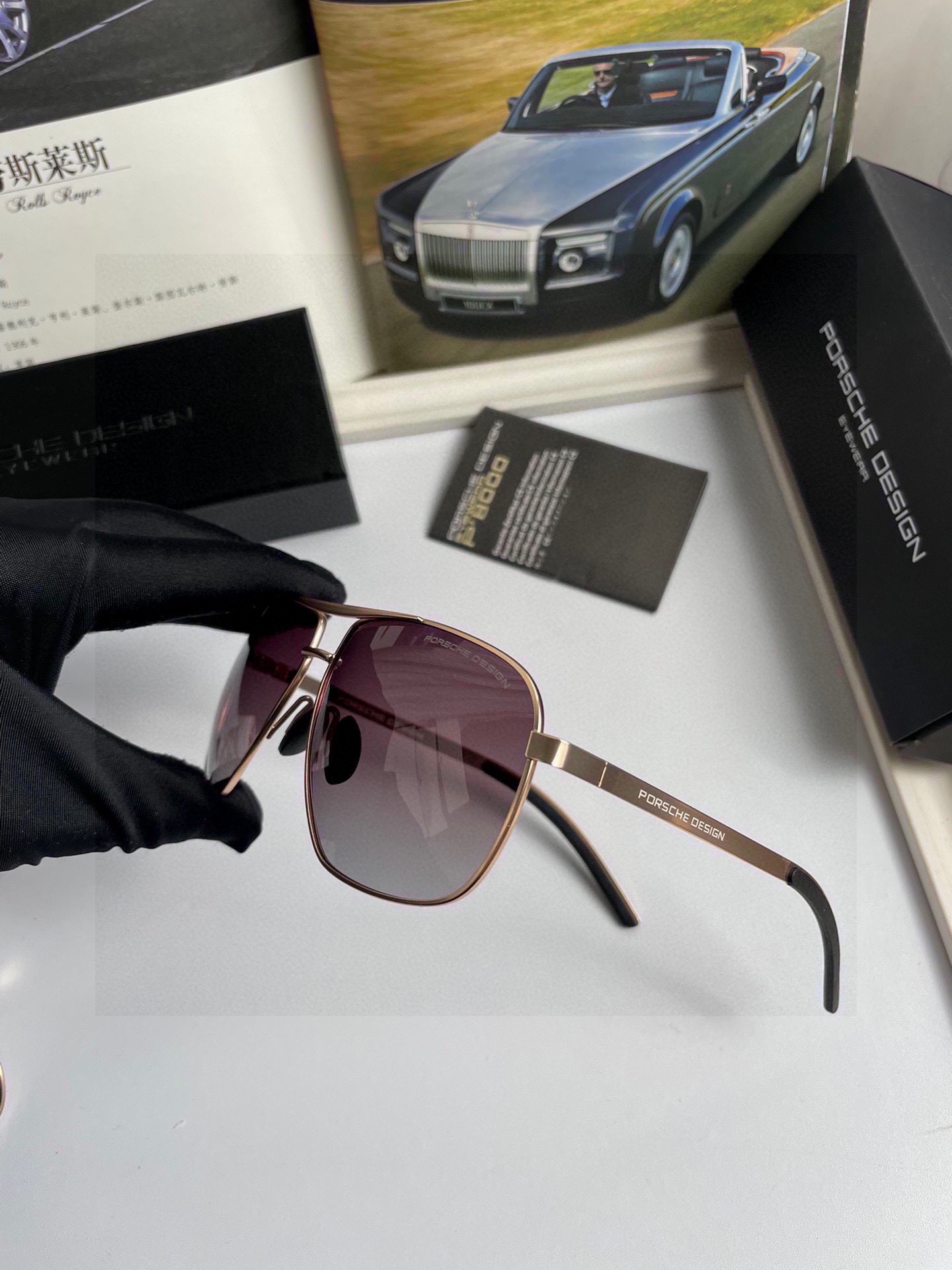 High-Quality Men’s Lighted Sunglasses with Imported Materials: Polly-Ray Mirrors, Stainless Steel Alloyed Legs. - 图片 9