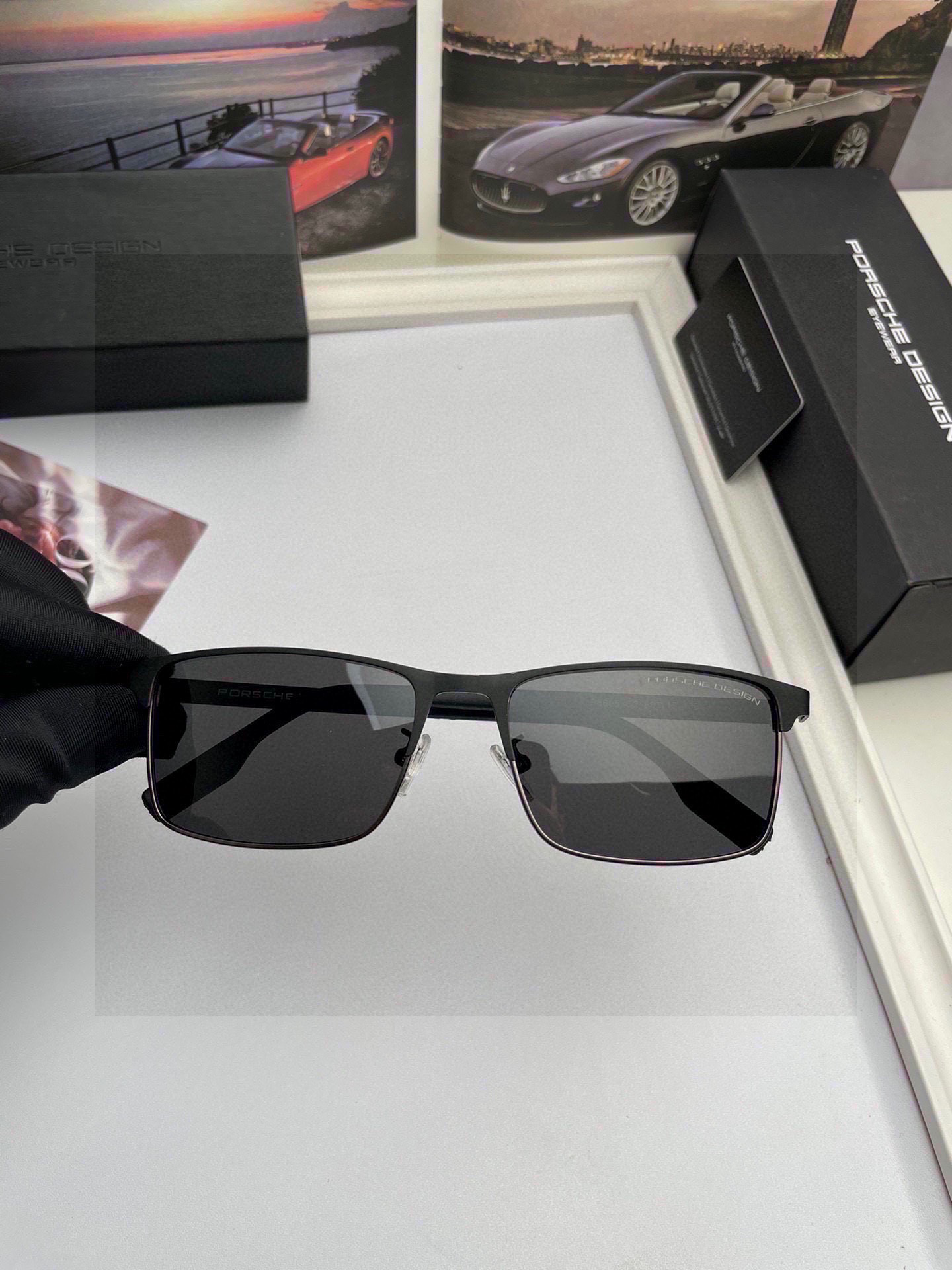 Porsche Sunglasses: High-Quality, Ultra-Light, Top-Notch Design (No. 8153) - 图片 5