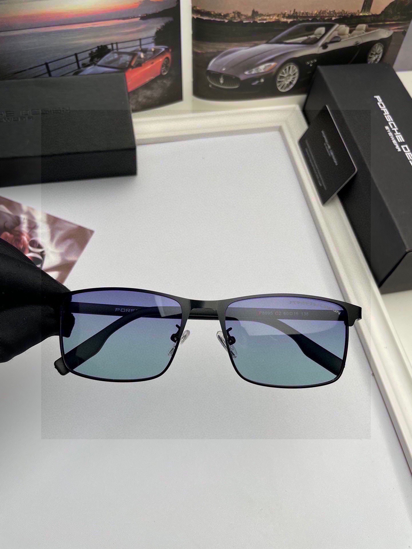 Porsche Sunglasses: High-Quality, Ultra-Light, Top-Notch Design (No. 8153) - 图片 6