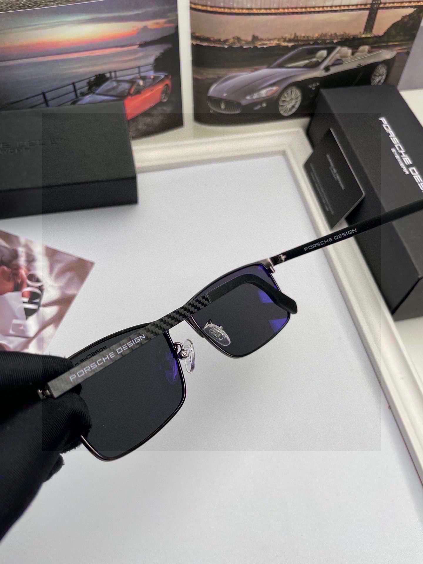 Porsche Sunglasses: High-Quality, Ultra-Light, Top-Notch Design (No. 8153) - 图片 8