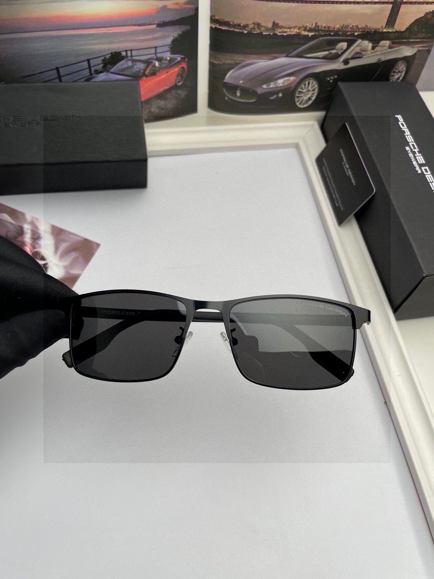 Porsche Sunglasses: High-Quality, Ultra-Light, Top-Notch Design (No. 8153) - 图片 3