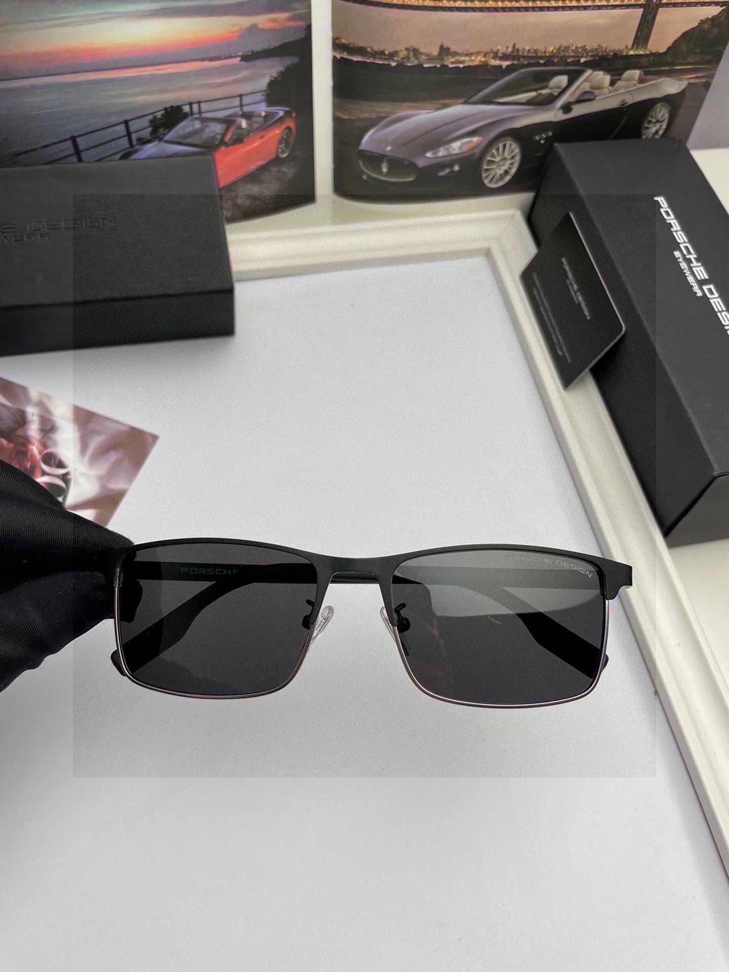 Porsche Sunglasses: High-Quality, Ultra-Light, Top-Notch Design (No. 8153) - 图片 4