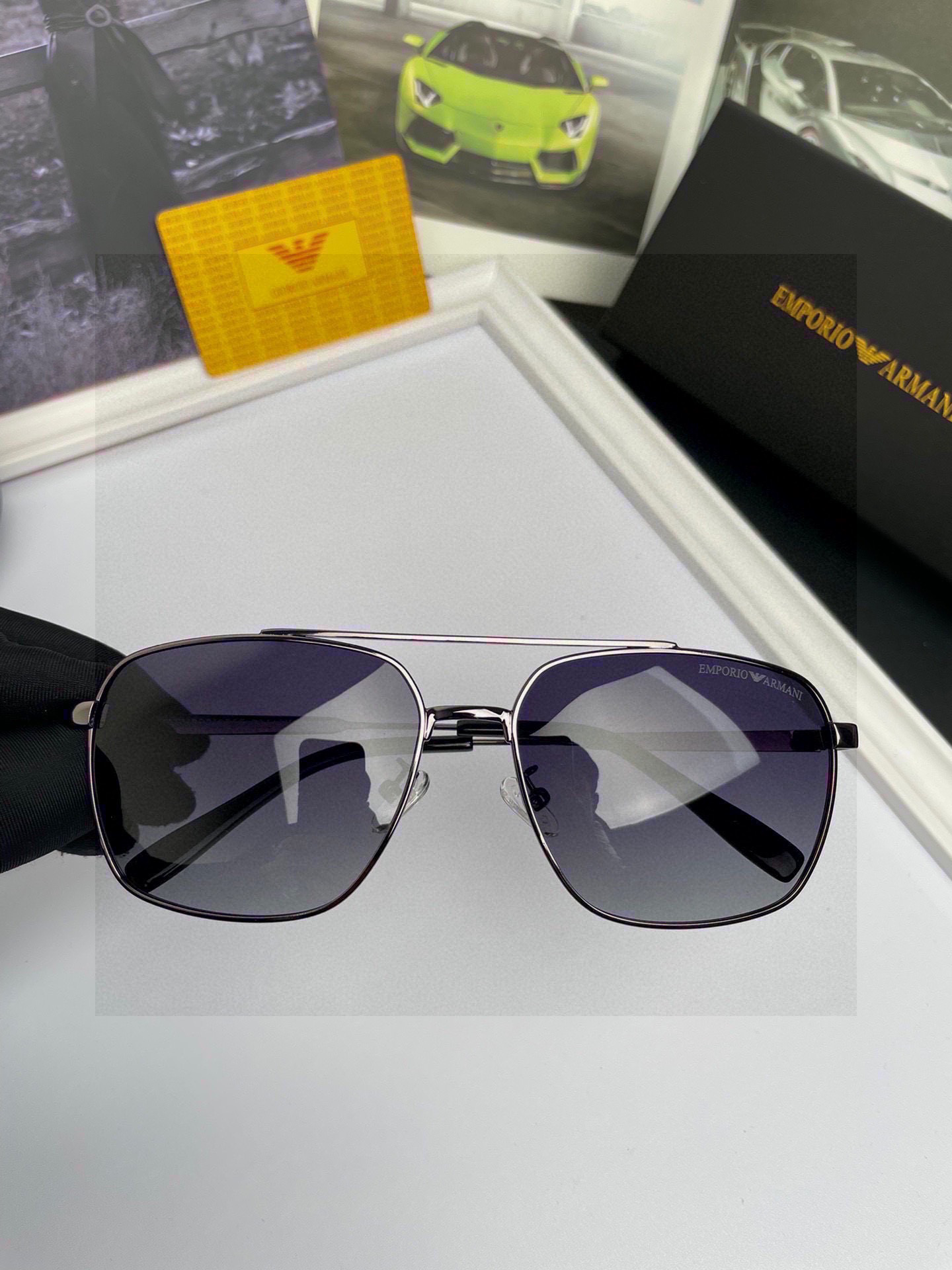 🅿️173. AMANI’S HIGH-QUALITY MALE LUMINOUS SUNGLASSES. 8117 - 图片 6