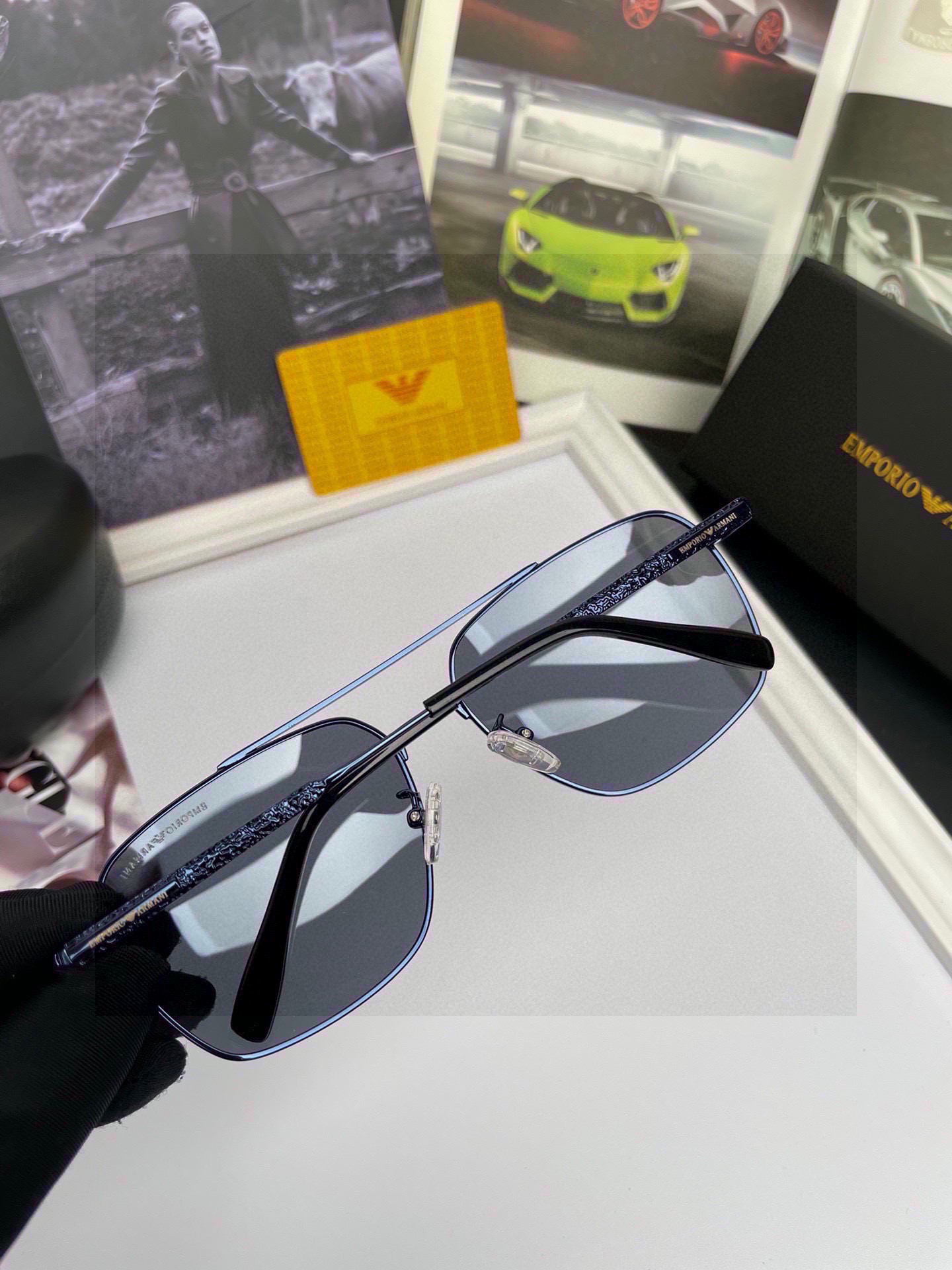 🅿️173. AMANI’S HIGH-QUALITY MALE LUMINOUS SUNGLASSES. 8117 - 图片 9