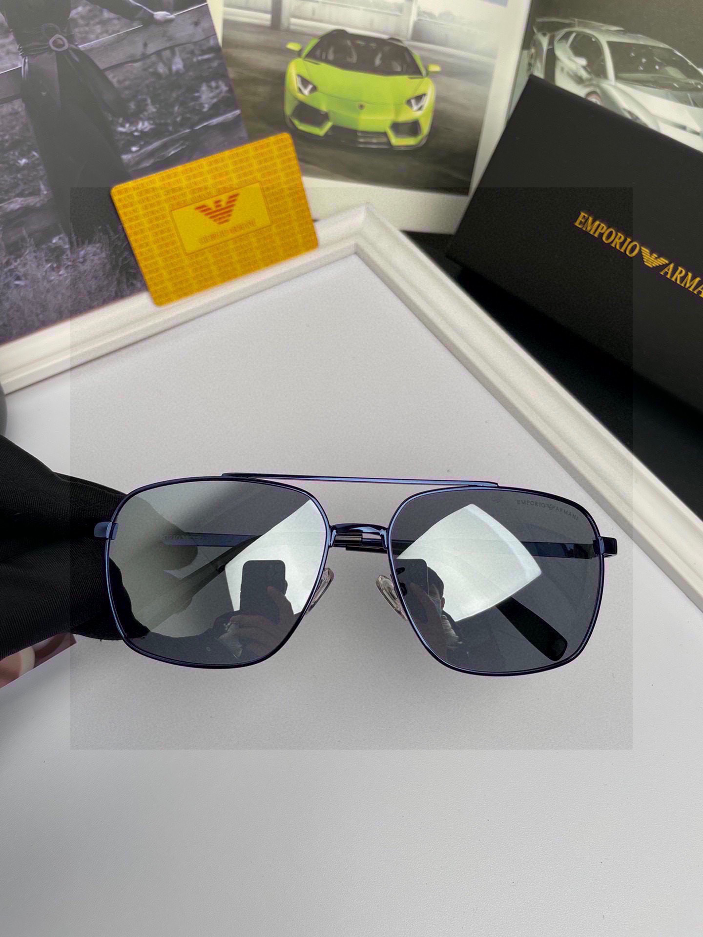 🅿️173. AMANI’S HIGH-QUALITY MALE LUMINOUS SUNGLASSES. 8117 - 图片 7