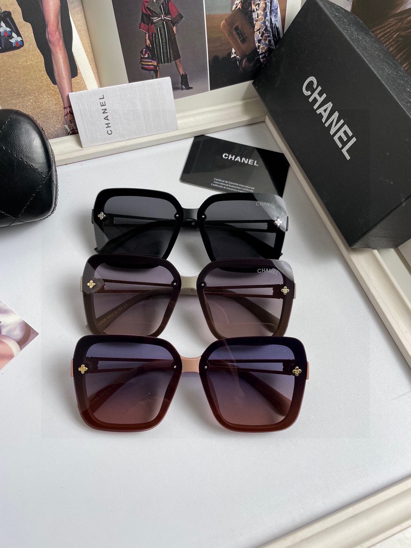 NO:347158,Chanel CHANEL original single-quality women's polarized sunglasses TR90 material imported Polaroid high-definition polarized lenses. The official website is released simultaneously, fashionable and atmospheric, travel must-have, you can make money by buying 5120 glasses sunglasses, glasses, chanel, chanel19860909香奈儿CHANEL原单品质女士偏光太阳镜TR90材质进口宝丽来高清偏光镜片.官网同步发售,时尚大气,出行必备款,买到就是赚到 5120眼镜墨镜太阳镜,眼镜,chanel,chanel,glasses