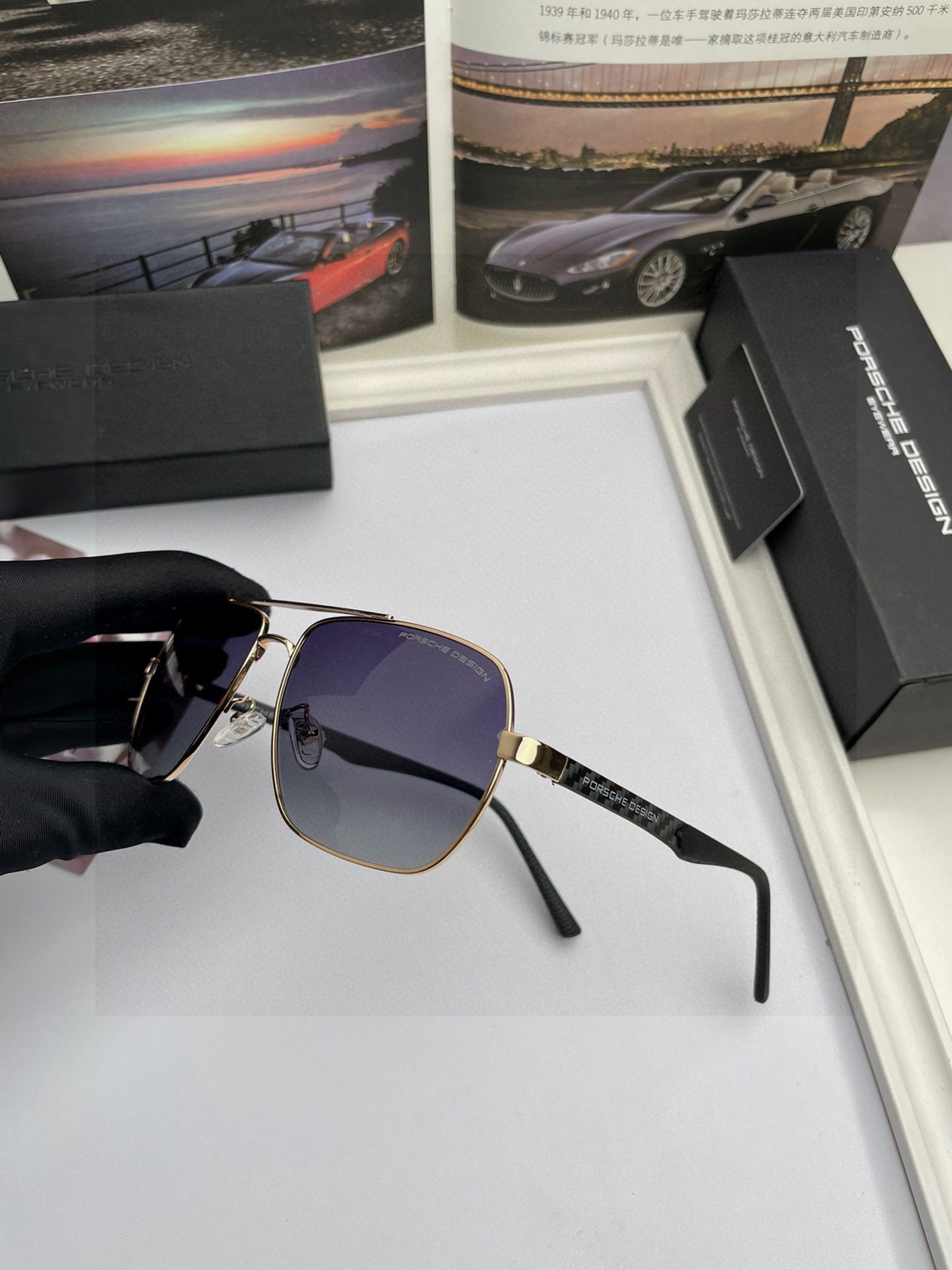 。新款牛货💥品牌：保时捷 高品质男士女士原单太阳镜🕶️ 材质：高清尼龙镜片、💦超轻超有弹性镜腿.戴上超轻