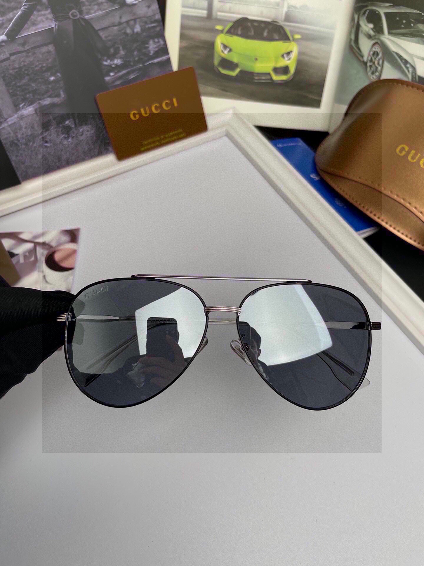 。新款💥品牌：路易威登LV 原单品质男女同款偏光太阳镜🕶️ 材质：高清宝丽来偏光镜片、进口合金印字log