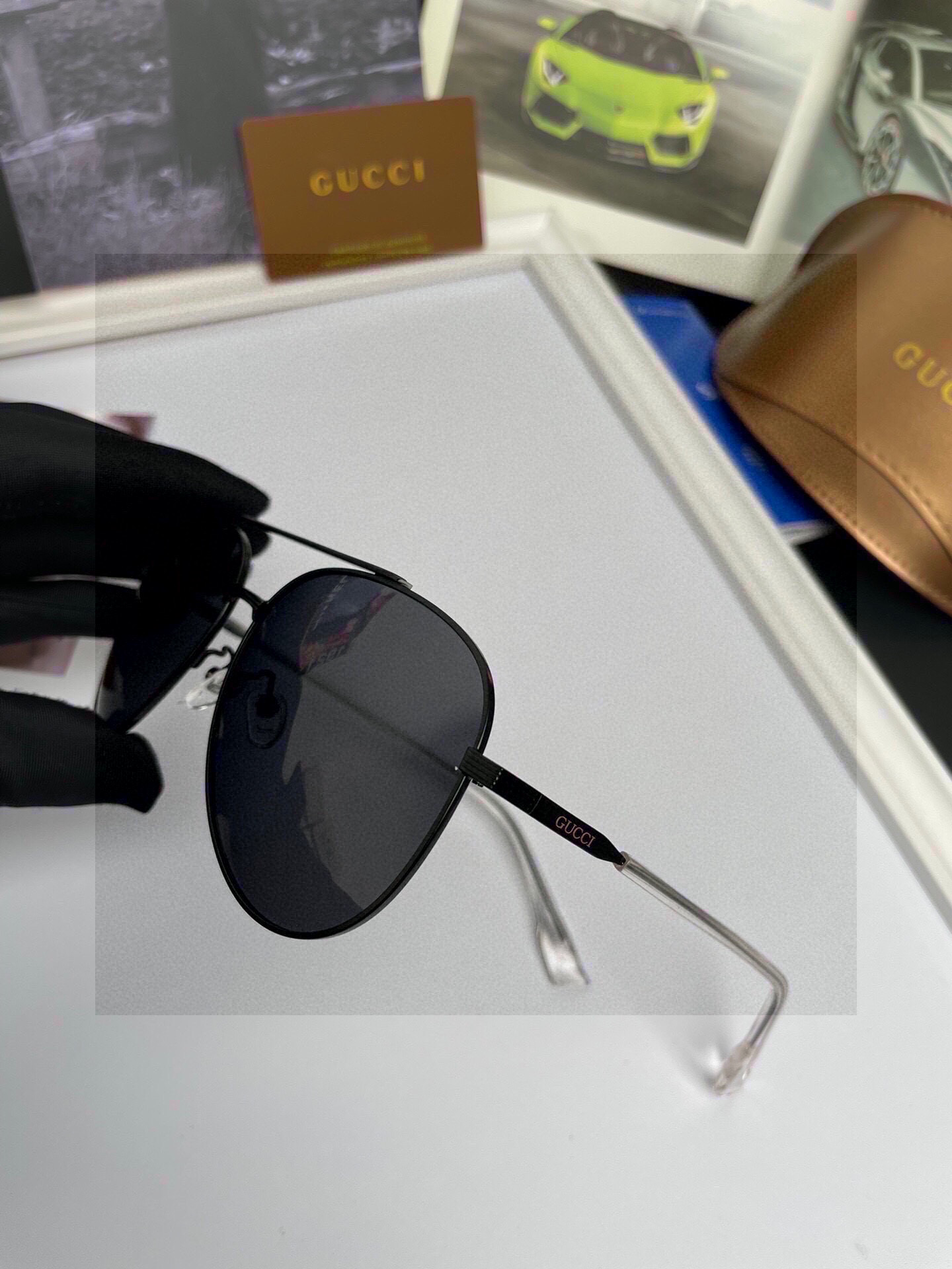 。新款💥品牌：路易威登LV 原单品质男女同款偏光太阳镜🕶️ 材质：高清宝丽来偏光镜片、进口合金印字log