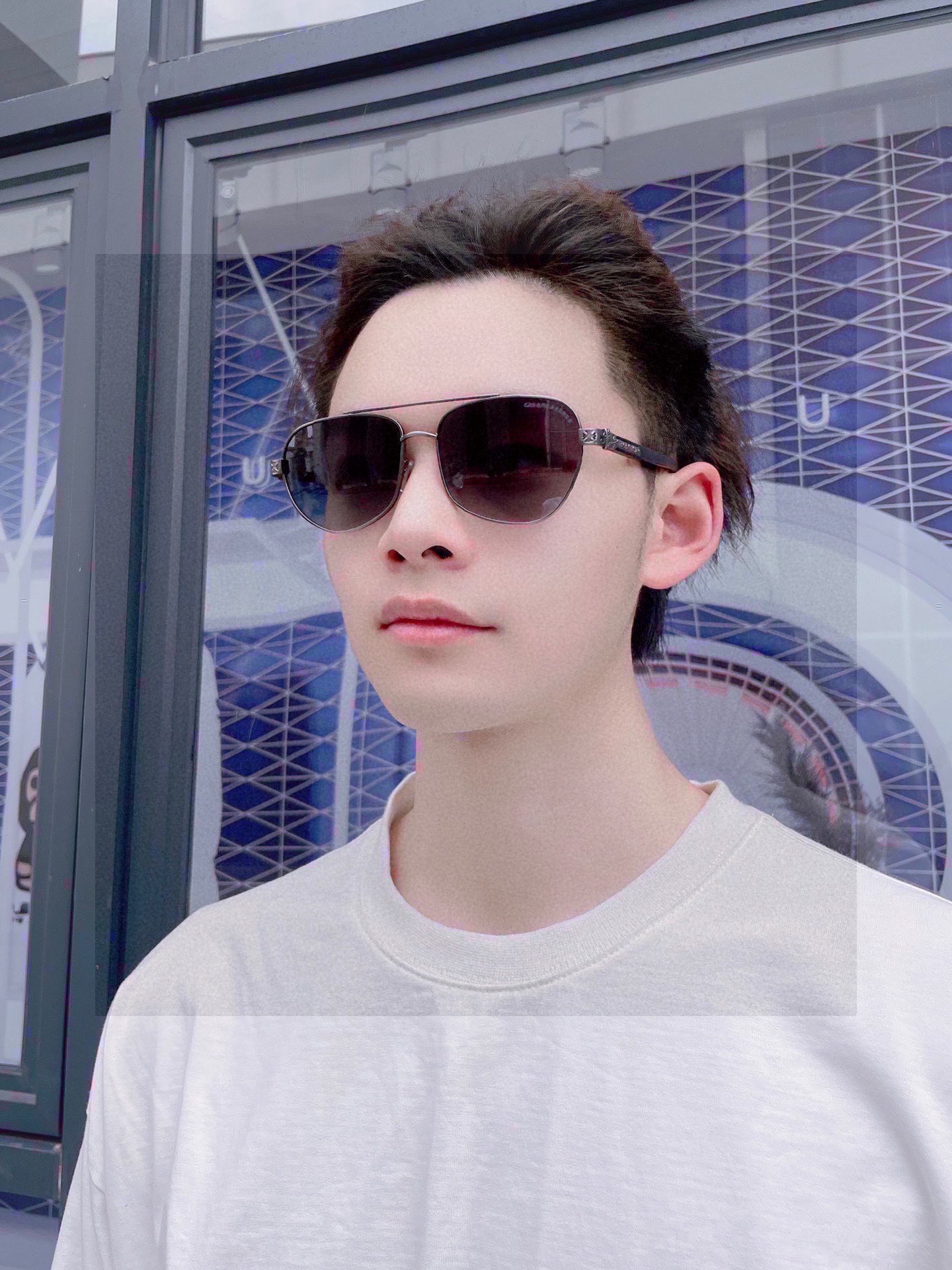 NO:364628,.New model, brand GUARANTEE original single high-quality men's polarized sunglasses, high-definition nylon lenses, ultra-light and elastic temples. Wear super light and no nose pressing, and get great (number 8184) glasses sunglasses, glasses, chrome hearts19860909.新款,品牌克罗心GUARANTEE原单高品质男士偏光太阳镜 材质高清尼龙镜片、超轻超有弹性镜腿.戴上超轻,不压鼻,入手超赞（编号8184）眼镜墨镜太阳镜,眼镜,chrome hearts,glasses