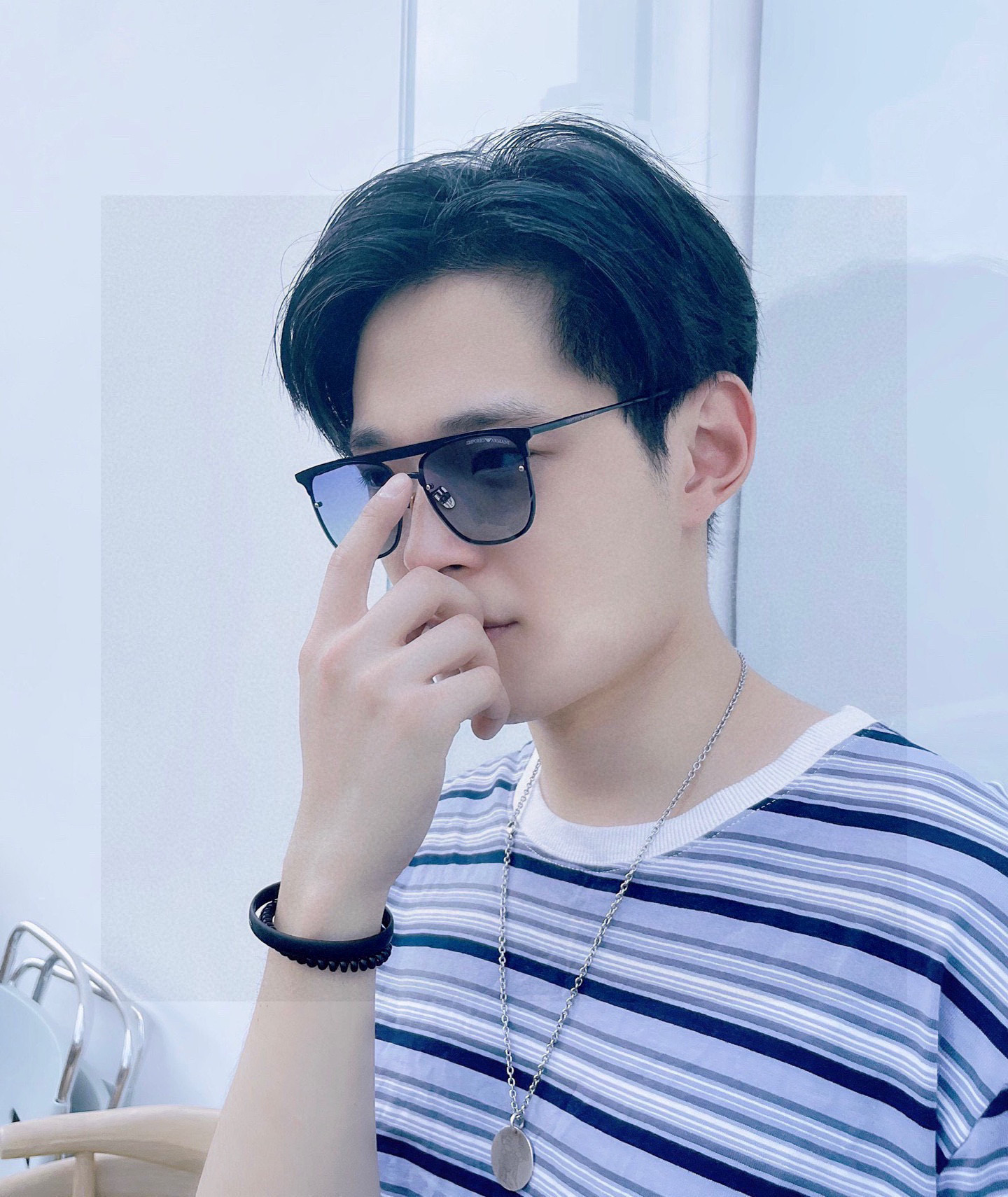 NO:364634,Armani original single-quality men's polarized sunglasses, high-definition Polaroid polarized lenses, metal alloy printed logo temples. You can see the details that the master's handmade design is exquisite, high-end and atmospheric, suitable for travel. Glasses, sunglasses, glasses, armani19860909阿玛尼原单品质男士偏光太阳镜 材质高清宝丽来偏光镜片、金属合金印字logo镜腿.看细节就知道大师手工制作设计,做工精致,高端大气,适合旅游出行.眼镜墨镜太阳镜,眼镜,armani,glasses