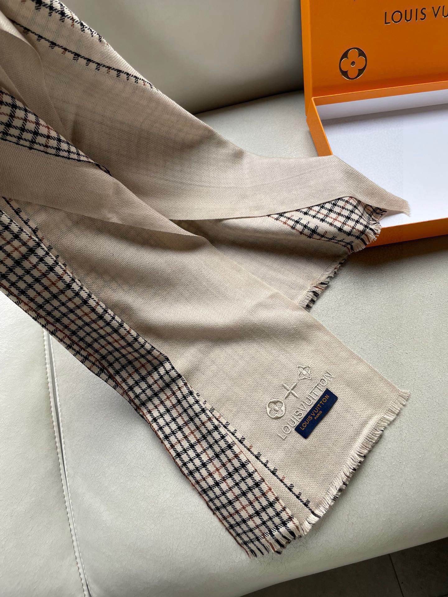 LV路易威登格子刺绣🪡极品硬货❗️品质极好极好的[流泪]可以pk专柜的最极品的品质❗️经典大幅 Mono