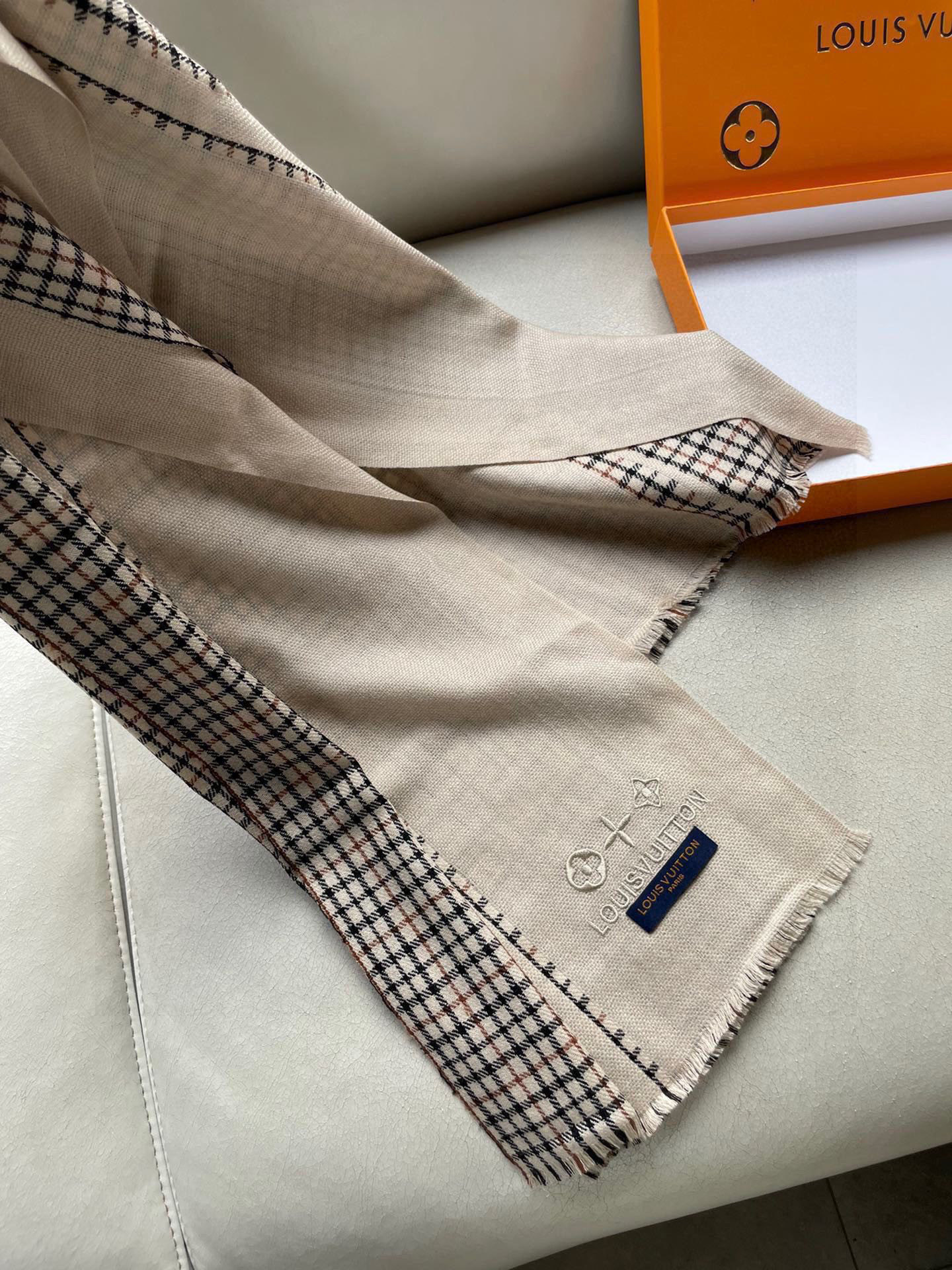LV路易威登格子刺绣🪡极品硬货❗️品质极好极好的[流泪]可以pk专柜的最极品的品质❗️经典大幅 Mono