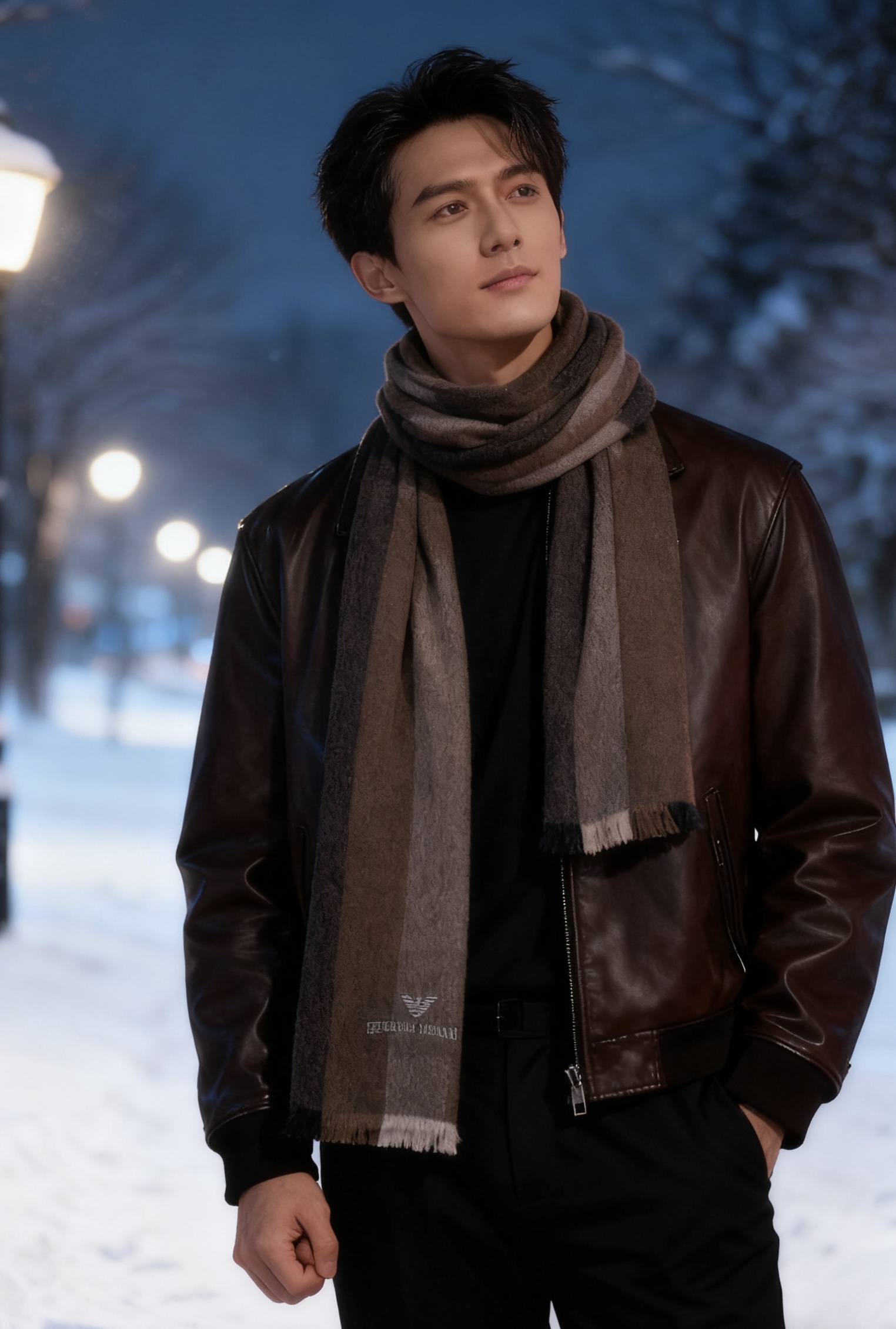 男款阿玛尼（Arman）小披肩且买且珍惜~~男款真的很少，一年也就出几款，都是出口订单所以比较难遇。男人