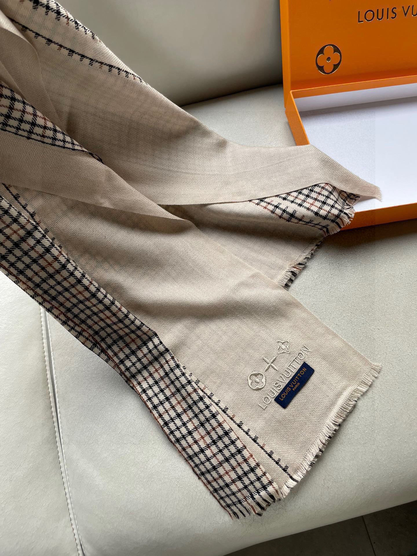 LV路易威登格子刺绣🪡极品硬货❗️品质极好极好的[流泪]可以pk专柜的最极品的品质❗️经典大幅 Mono