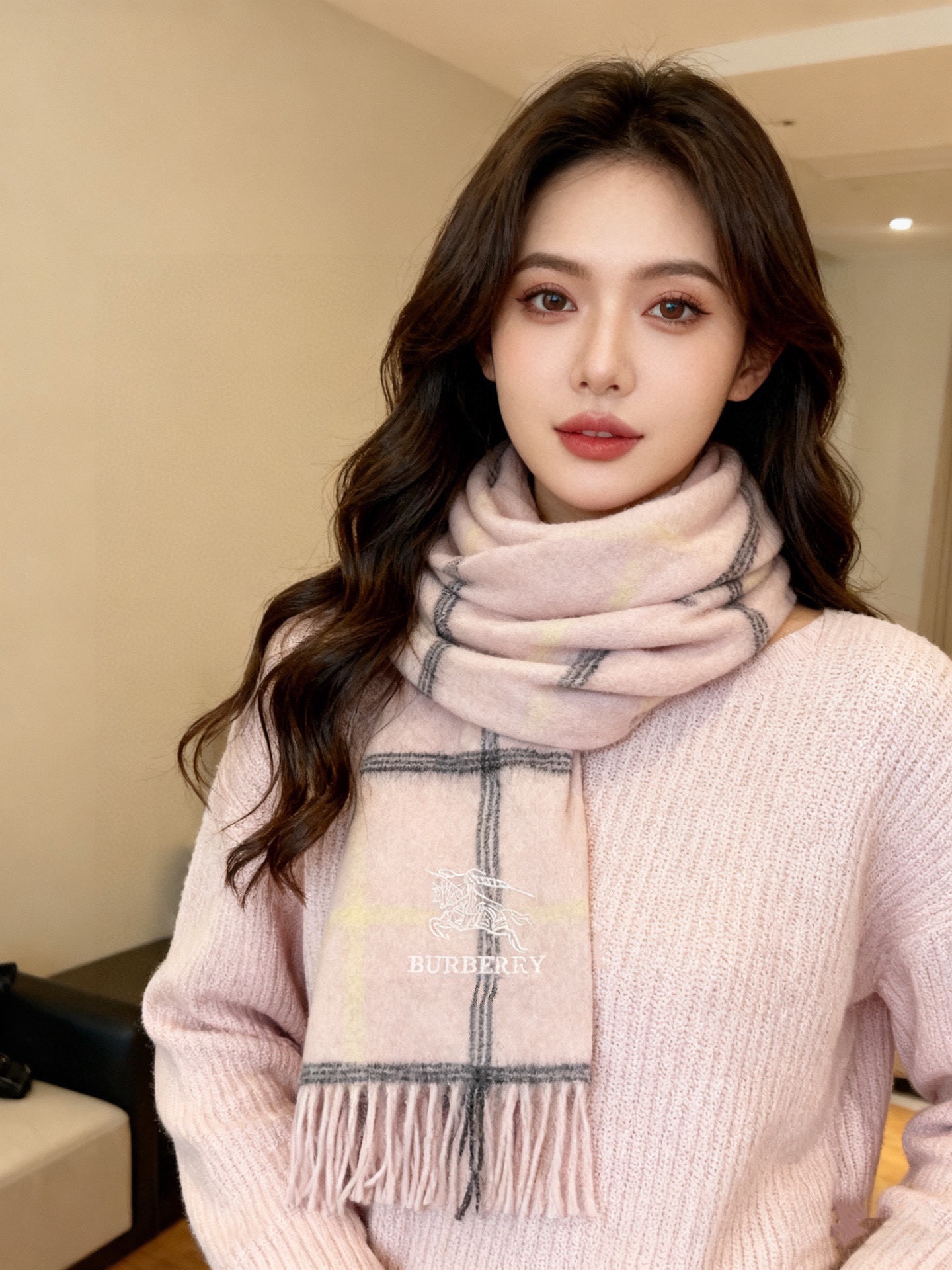 新款巴宝莉男士女士格子高级货❗️ 顶级出口尾单战马刺绣👍货不多，下手一定要快，真心美的让人非常非常心动 