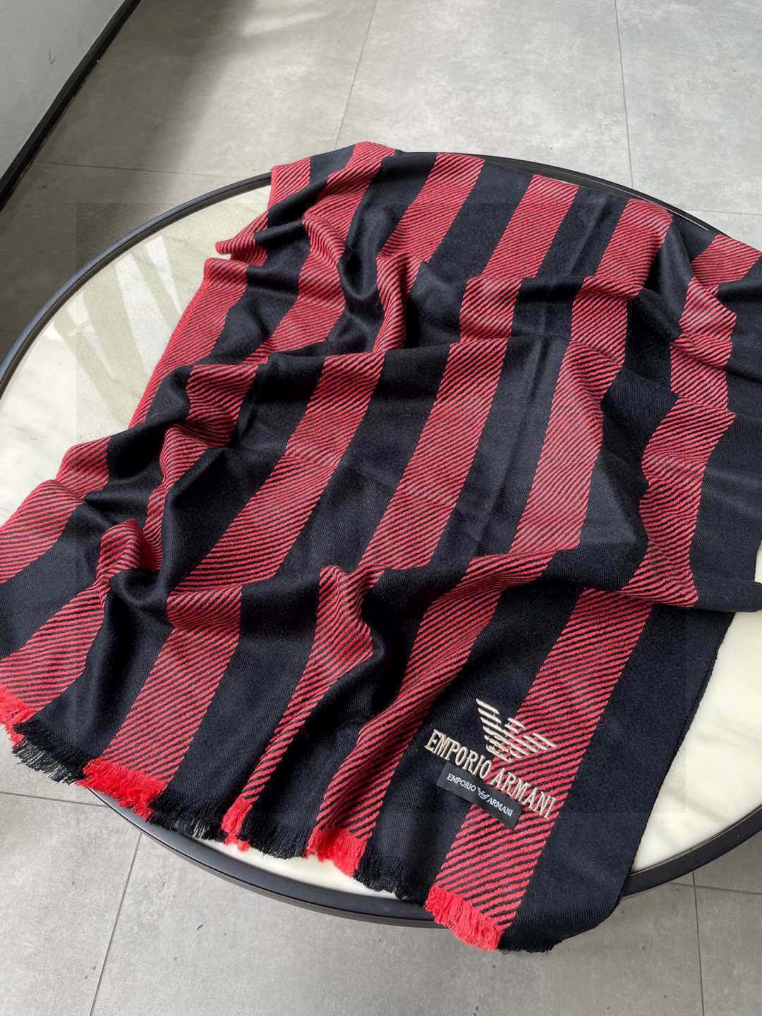Armani scarf ??Arman） ~~ ， ， 。 ， ！ ， ， ‼ ， ， 。 ‼ ， ， ， Logo ， ~ ~ 60*200cm ~ ， ~ — photo 4
