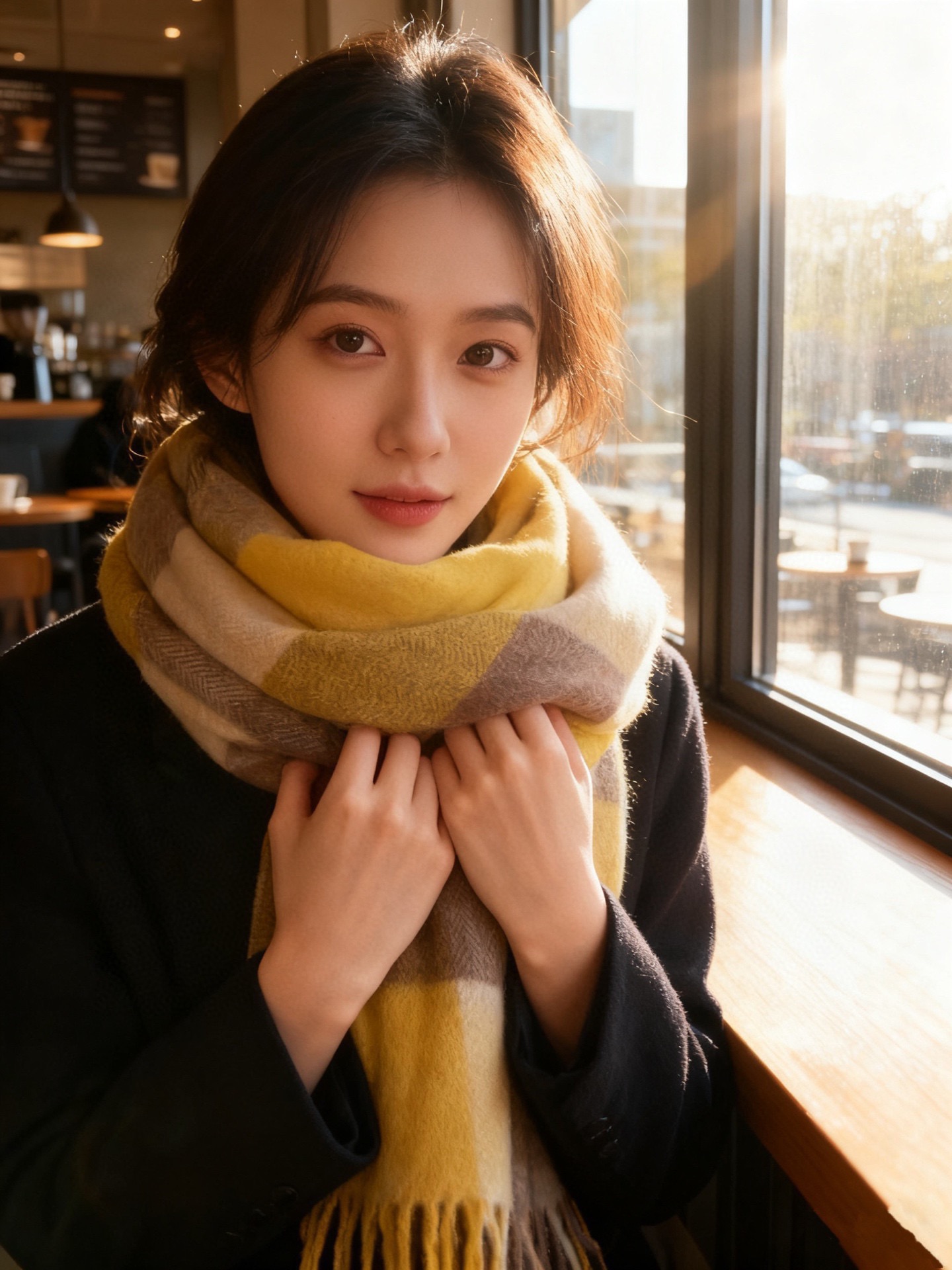 新款🐂牛货，巴宝莉男士女士（格纹战马刺绣）围巾，款式魅力，是经典大方‼面料采用的是客供的羔绒，细腻柔软度