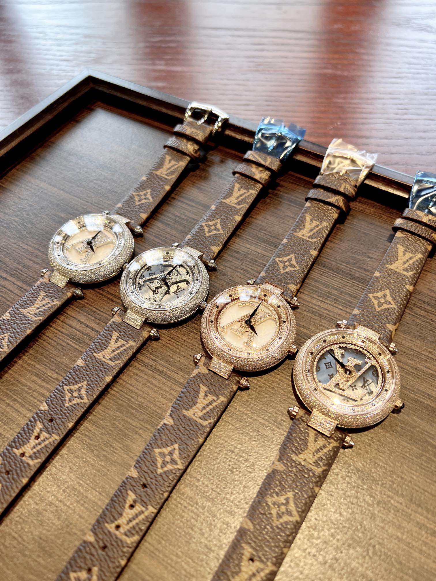 Luxury LV Wristwatch: Elegant Design, Durable Materials, Timeless Style - 图片 2