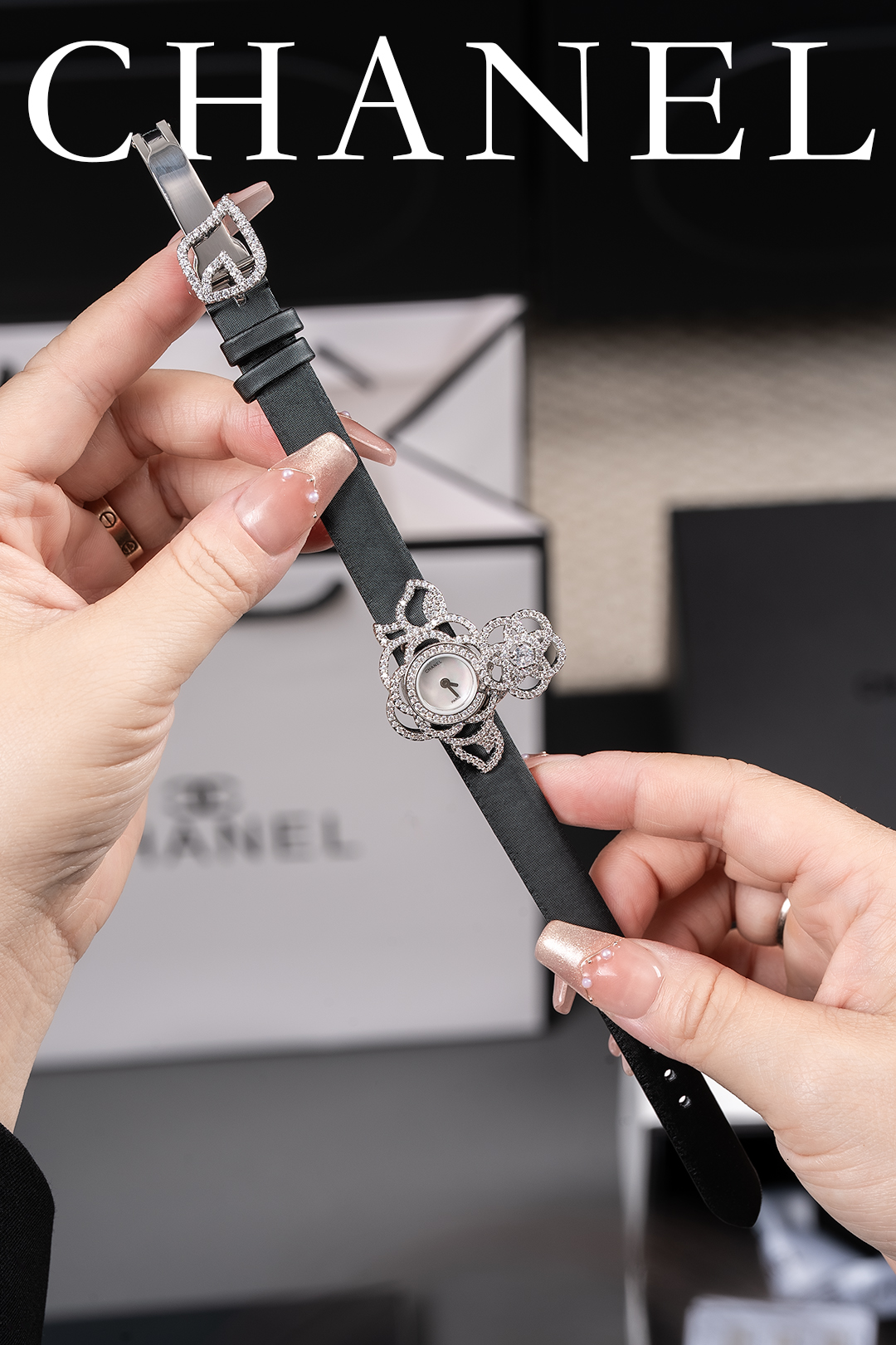 Chanel Custom Jewelry Series: Swiss Quartz, Natural Shellfish, Handmade Limited Edition - 图片 3