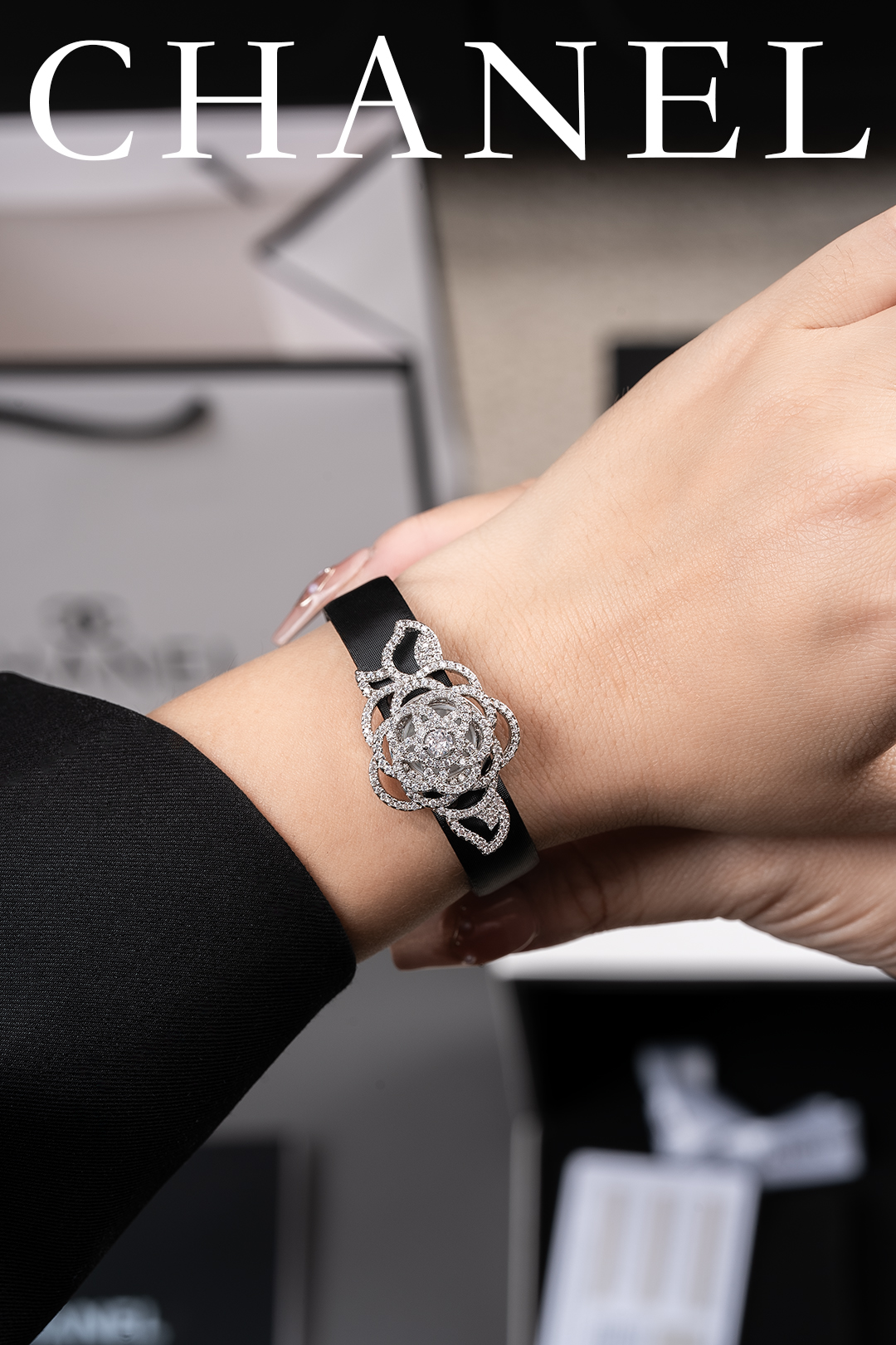 Chanel Custom Jewelry Series: Swiss Quartz, Natural Shellfish, Handmade Limited Edition - 图片 6
