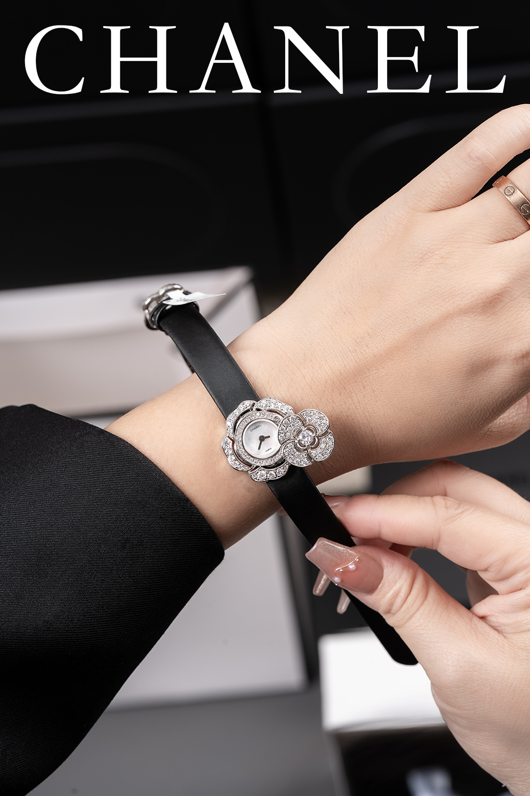 Chanel Custom Jewelry Series: Swiss Quartz, Natural Shellfish, Handmade Limited Edition. - 图片 4