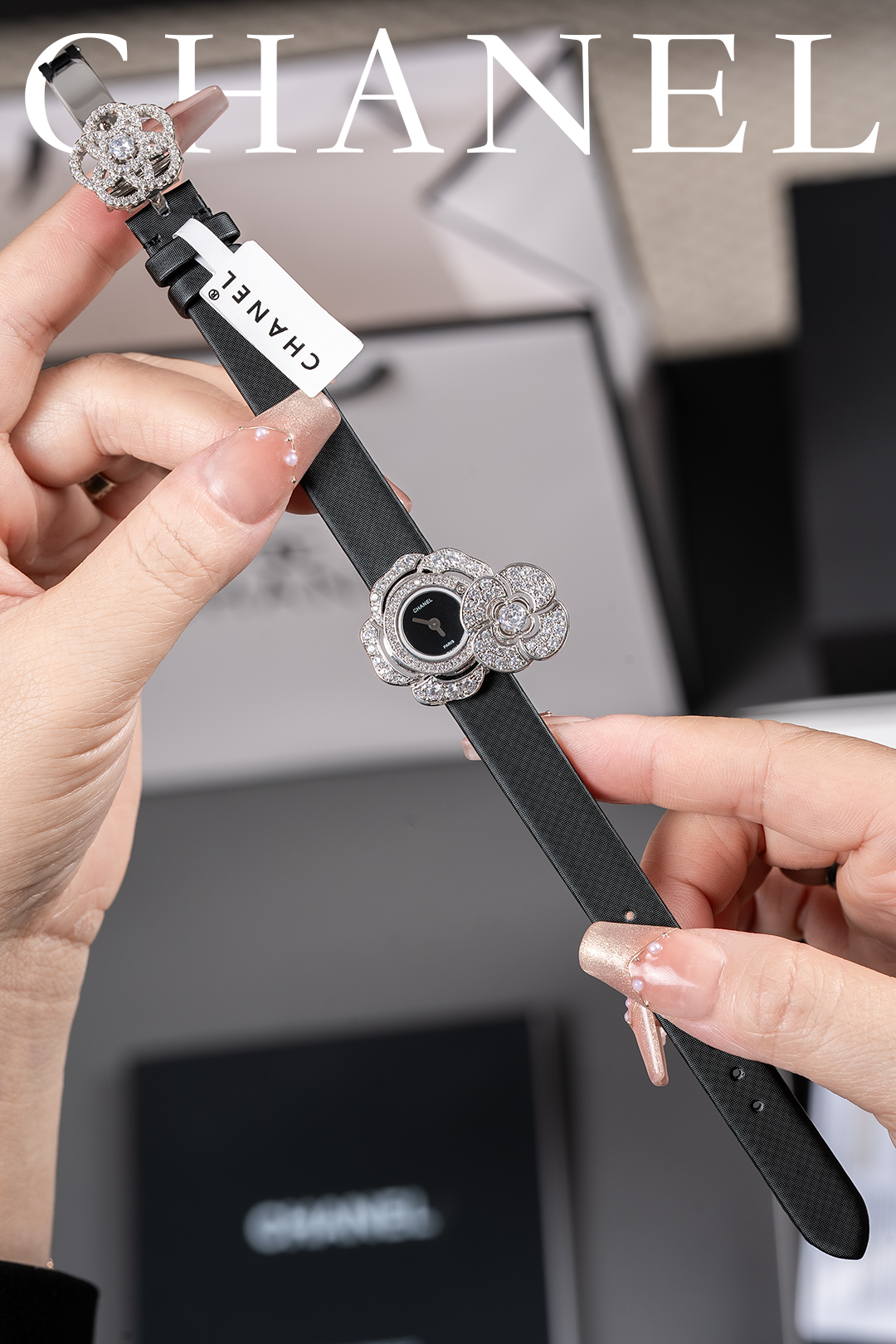 Chanel Custom Jewelry Series with Swiss Quartz and Natural Shellfish Elements - 图片 3