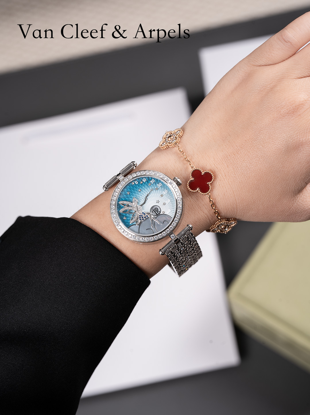 Lady Férie Wristwatch: Symbol of Joy and Hope by Van Cleef & Arpels - 图片 3