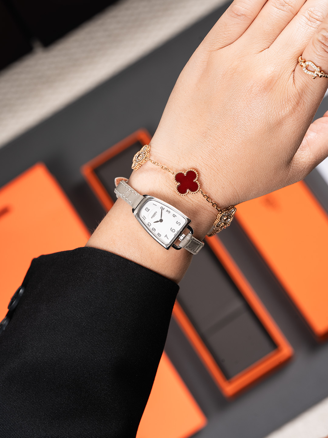 Hermès Galop d'Hermès Stainless Steel Ladies Watch, 20 x 27.2 mm 2 o 1irn70rnj11ub2ebsh6161jsnr0