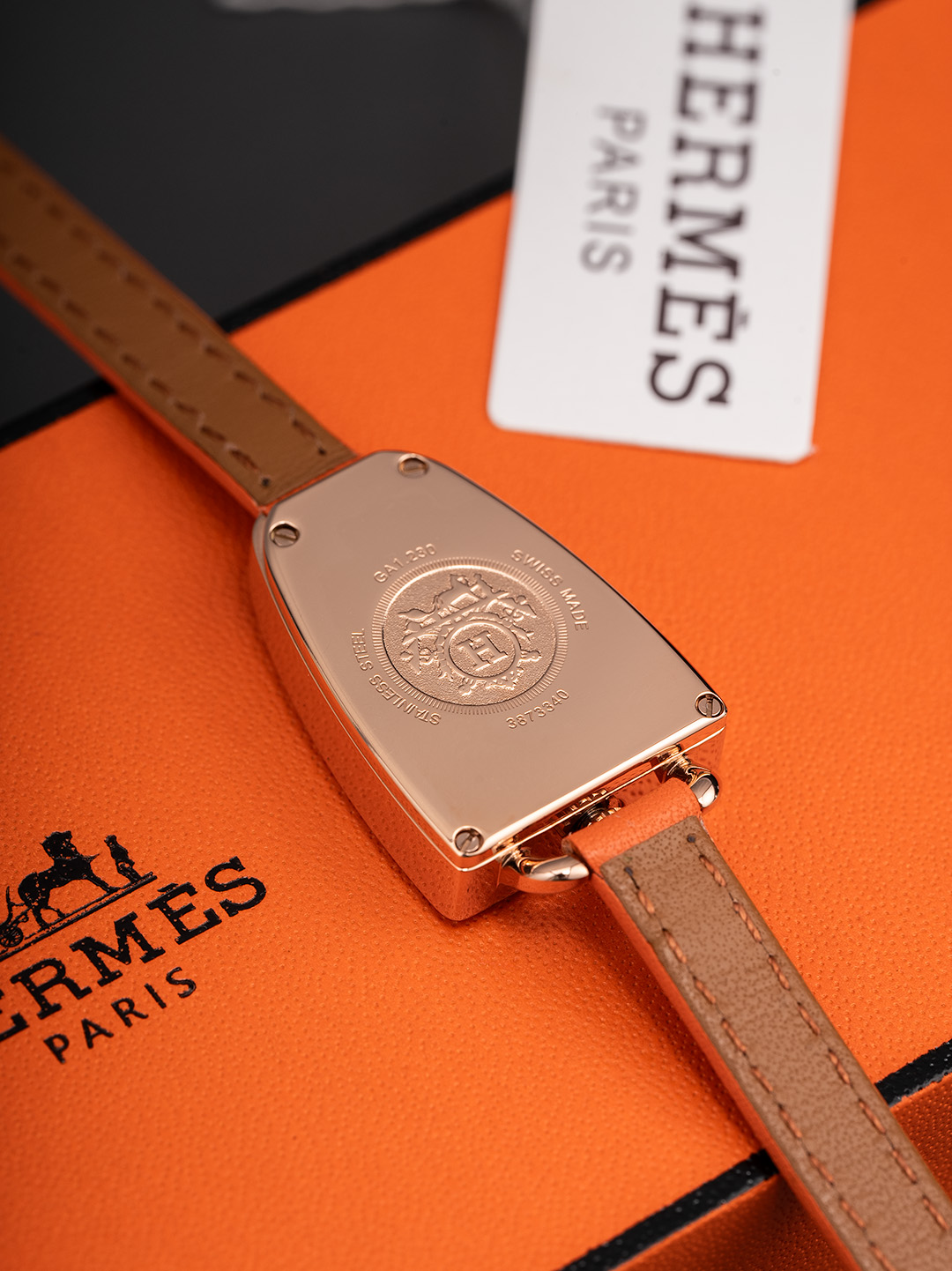 Hermès Galop d'Hermès Stainless Steel Ladies Watch, 20 x 27.2 mm 9 o 1irn70rnj1hbdr4n14q41ksj4e07