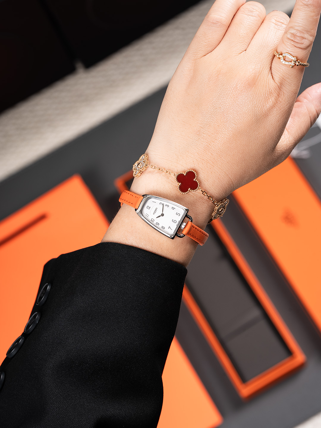 Hermès Galop d'Hermès Stainless Steel Ladies Watch, 20 x 27.2 mm 6 o 1irn70rnjq4rpp1turavd1alo4