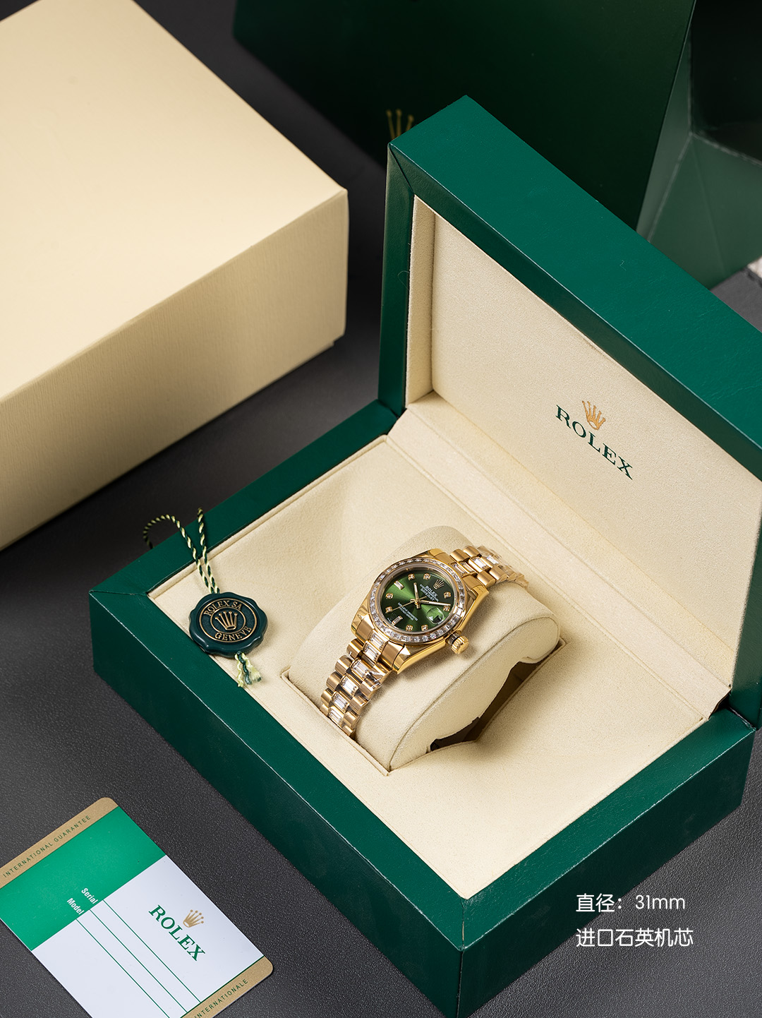 Rolex Style Beige Watches Watches Watches detail image 7 from source 765362
