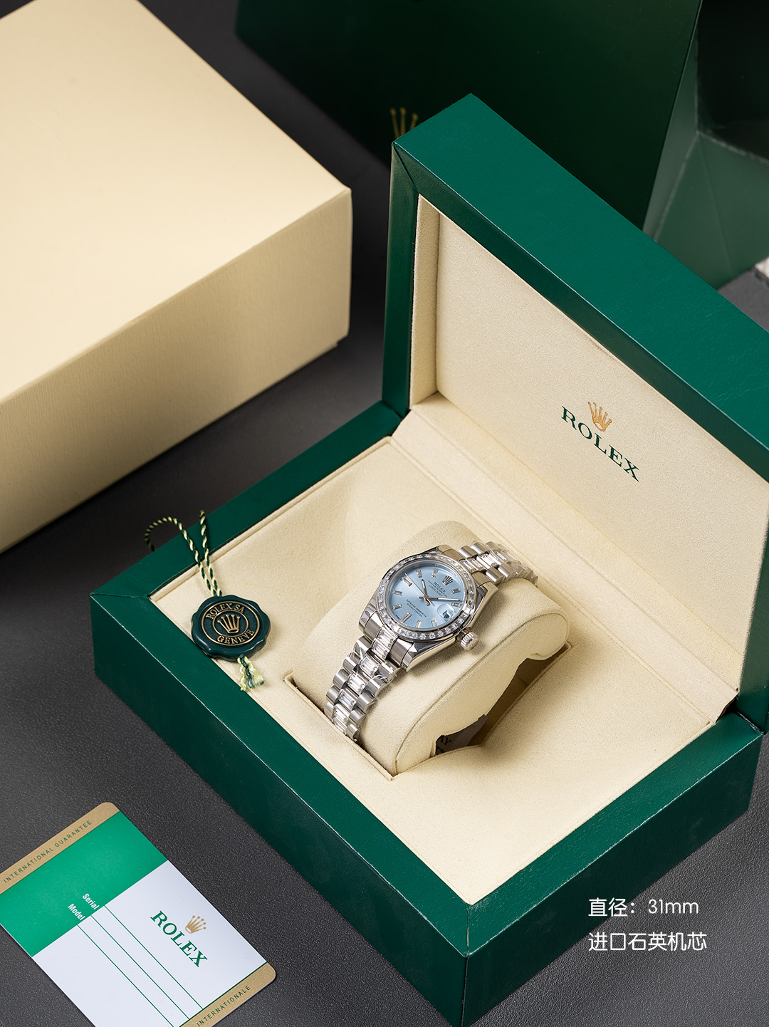 Rolex Style Beige Watches Watches Watches detail image 7 from source 765363