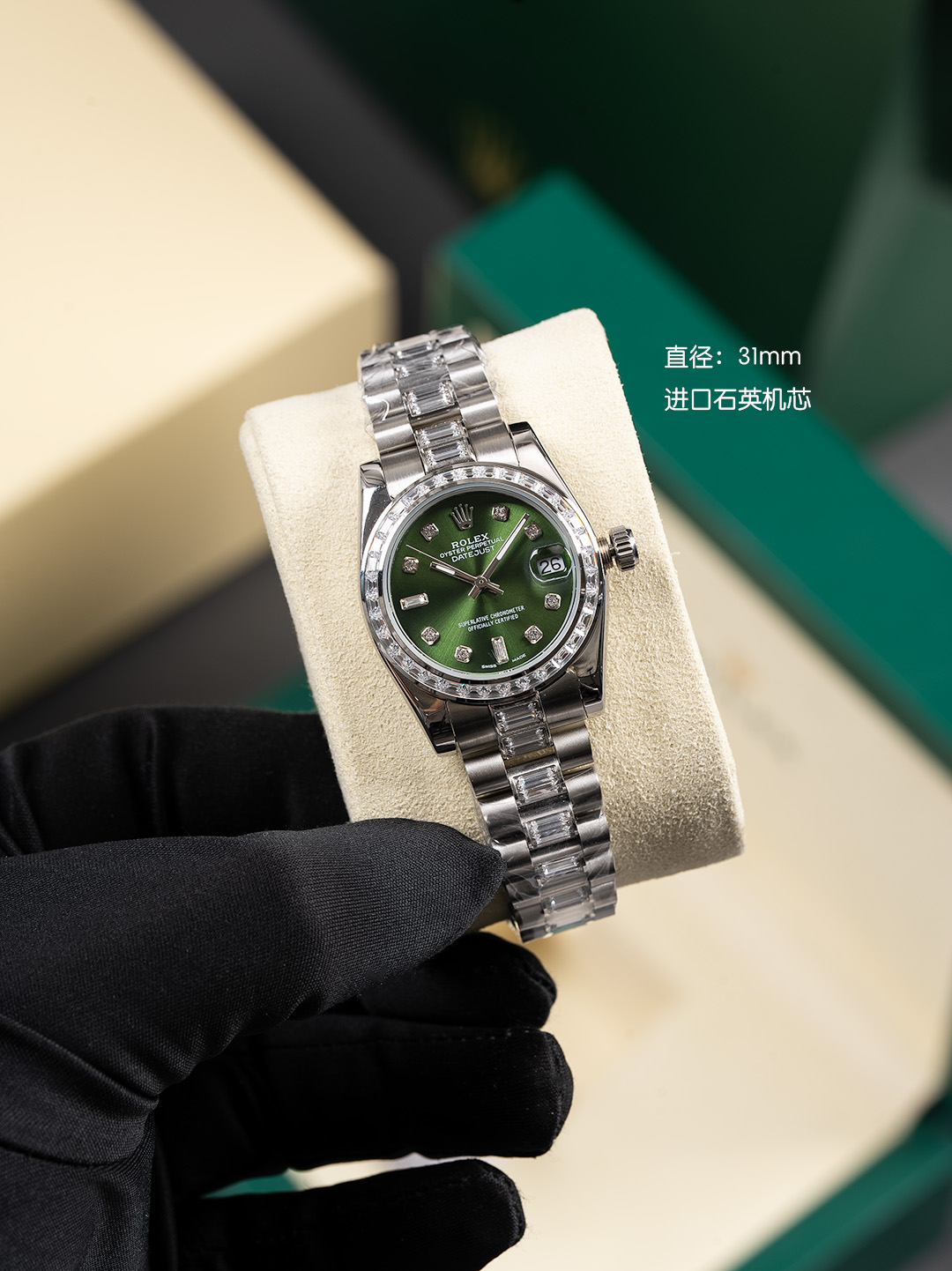 Rolex Style Beige Watches Watches Watches detail image 6 from source 765363