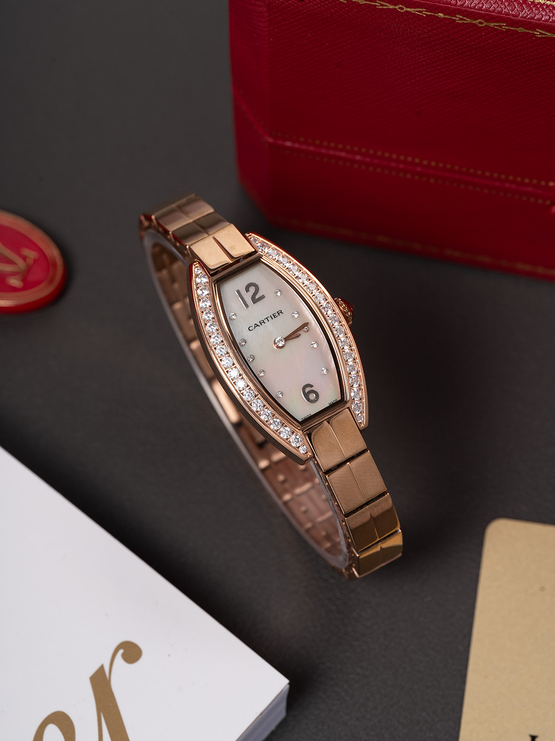 Cartier Style White Watches Watches Watches detail image 3 from source 765674