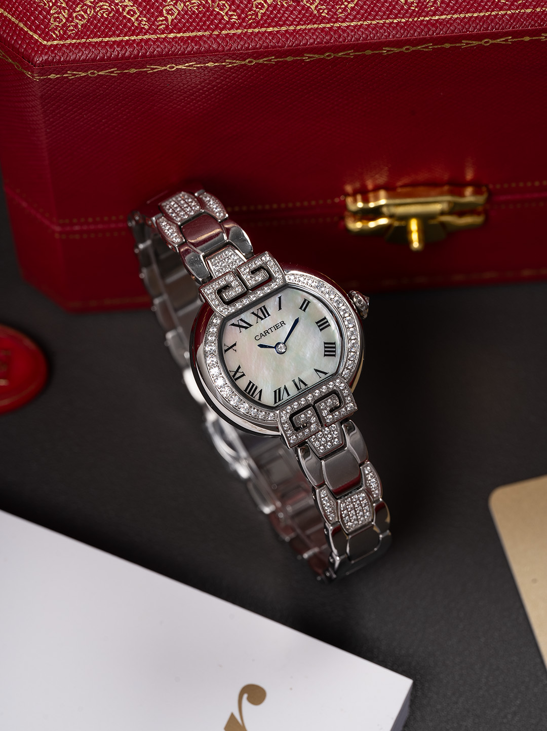 Cartier Style Blue Leather Watches Watches Watches detail image 4 from source 765672