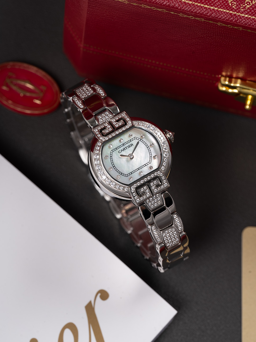 Cartier Style Blue Leather Watches Watches Watches detail image 3 from source 765672