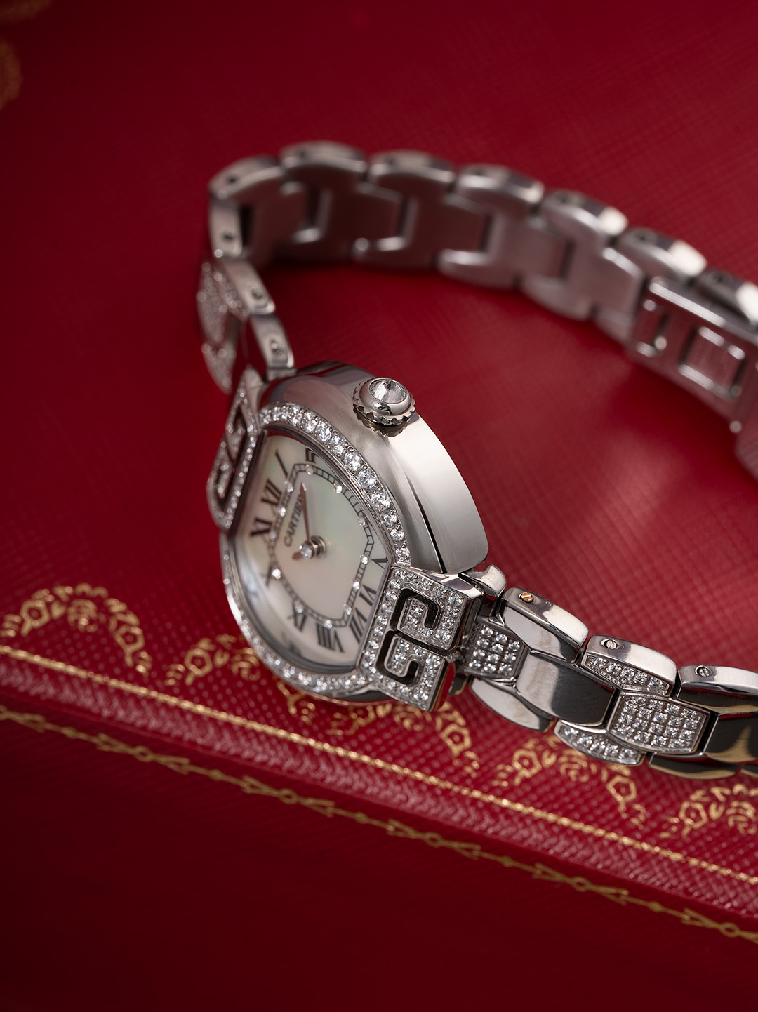 Cartier Style Blue Leather Watches Watches Watches detail image 7 from source 765672