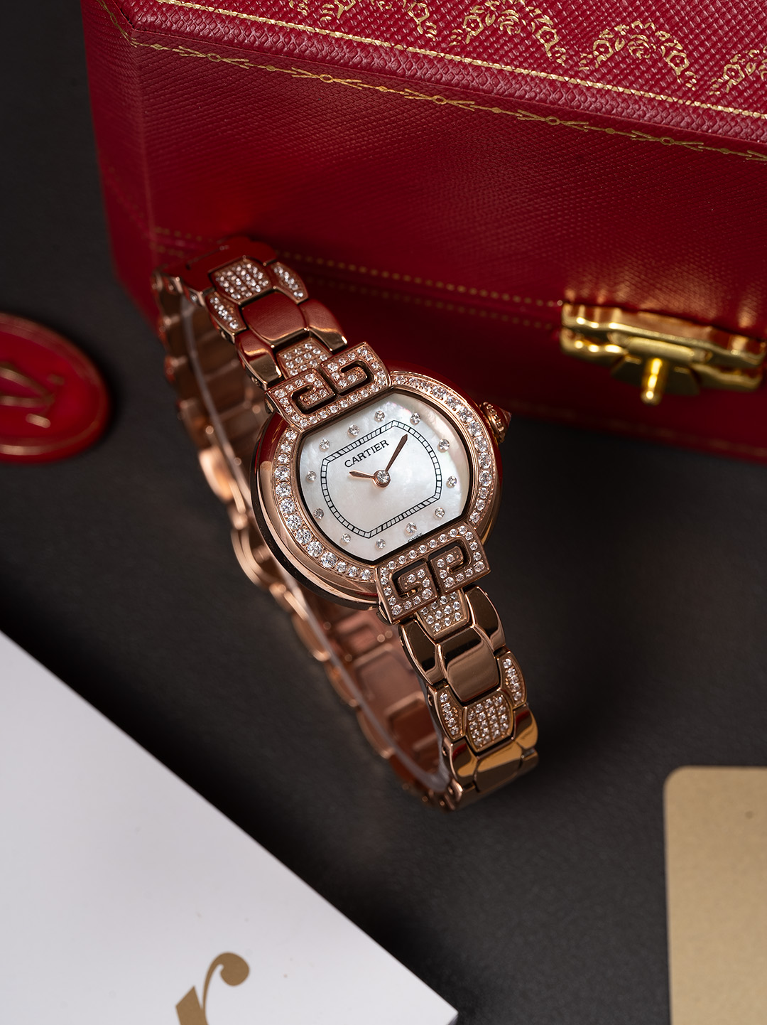 Cartier Style Blue Leather Watches Watches Watches detail image 4 from source 765673