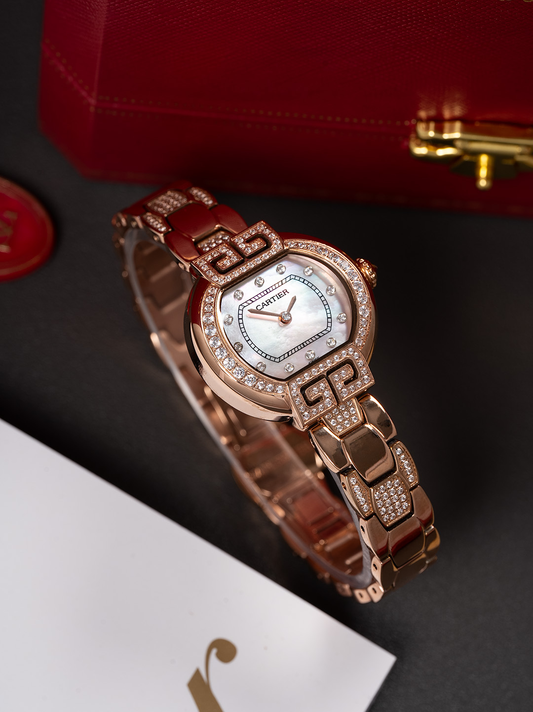 Cartier Style Blue Leather Watches Watches Watches detail image 5 from source 765673