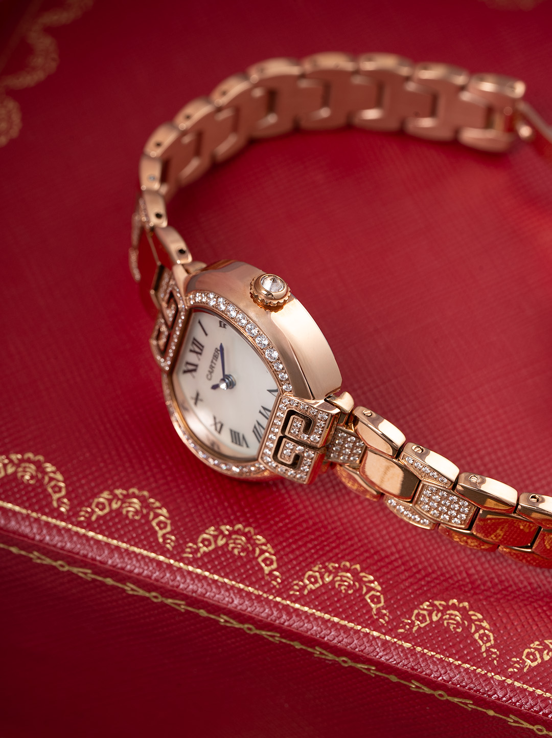 Cartier Style Blue Leather Watches Watches Watches detail image 7 from source 765673