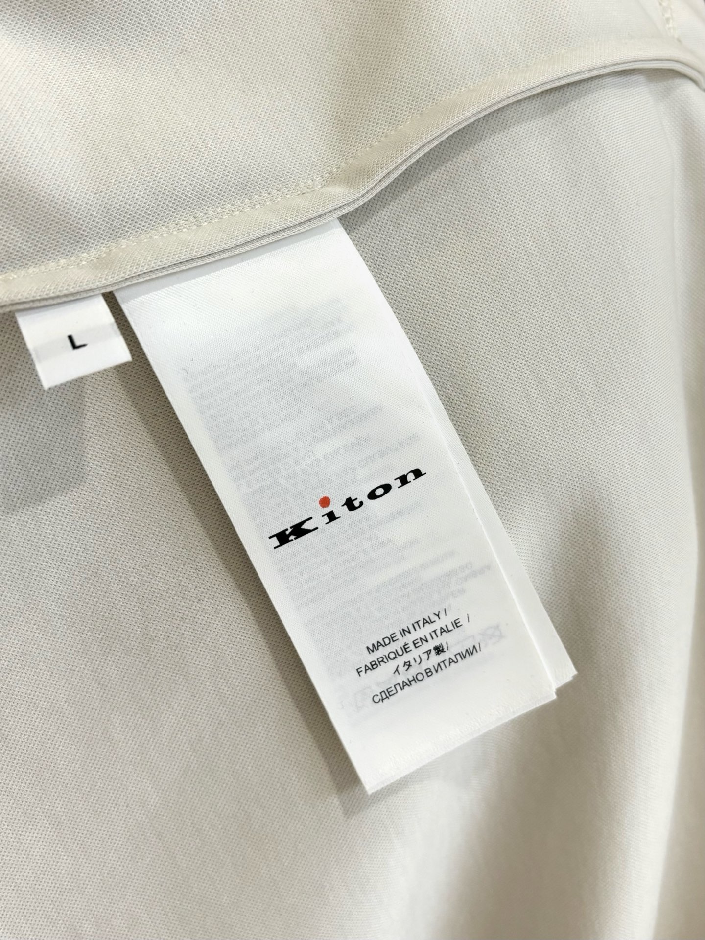 Kiton Men's Crew Neck T-Shirt Short Sleeve Embroidery Logo Top 10 i1741060605172 9555 0 8