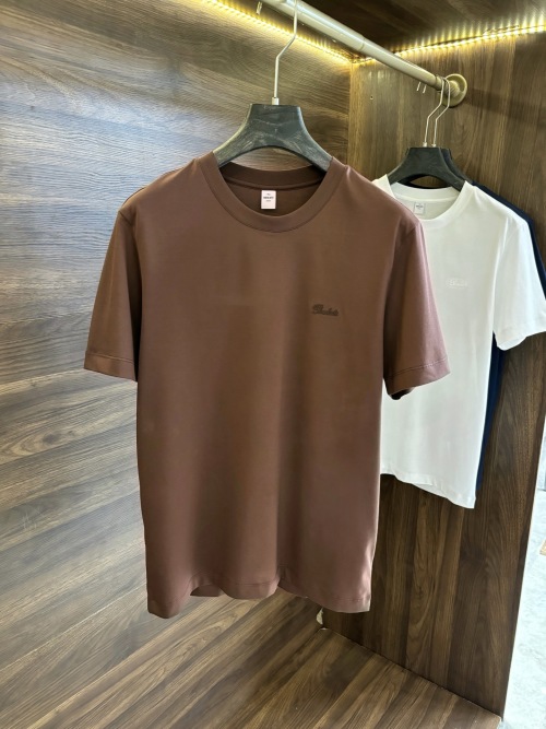 ZILLIMARK Brioni تي شيرت رجالي بأكمام قصيرة وياقة دائرية - مجموعة حصرية 1 ZILLIMARK Brioni تي شيرت رجالي بأكمام قصيرة وياقة دائرية - مجموعة حصرية
