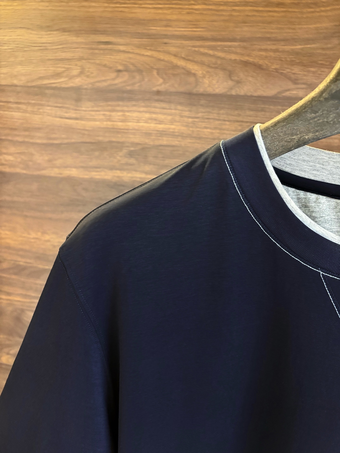 Brunello Cucinelli Layered Look Short Sleeve T-Shirt - Soft and Stylish 5 i1741283523119 3716 0 3