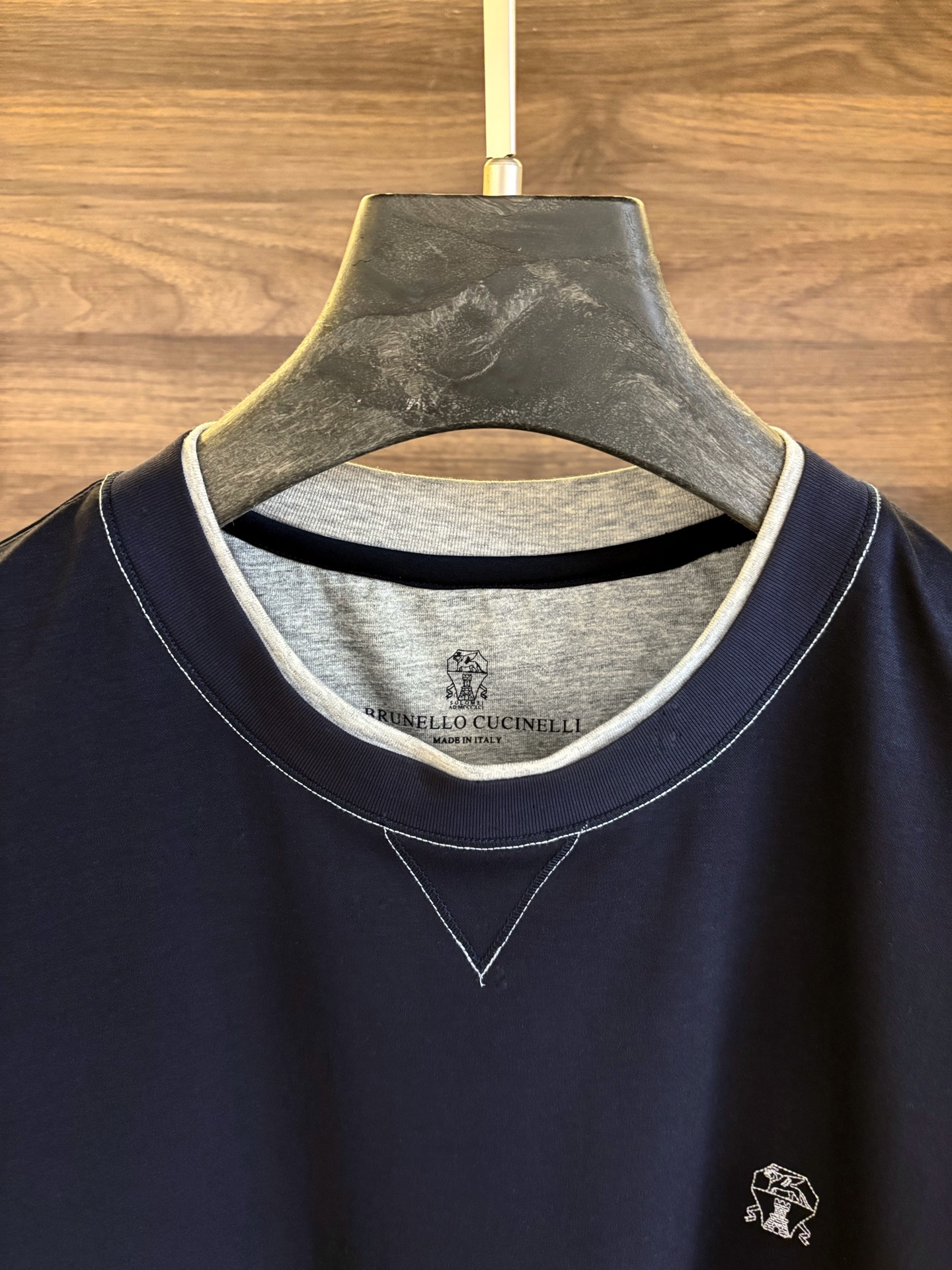 Brunello Cucinelli Layered Look Short Sleeve T-Shirt - Soft and Stylish 4 i1741283523139 9378 0 2